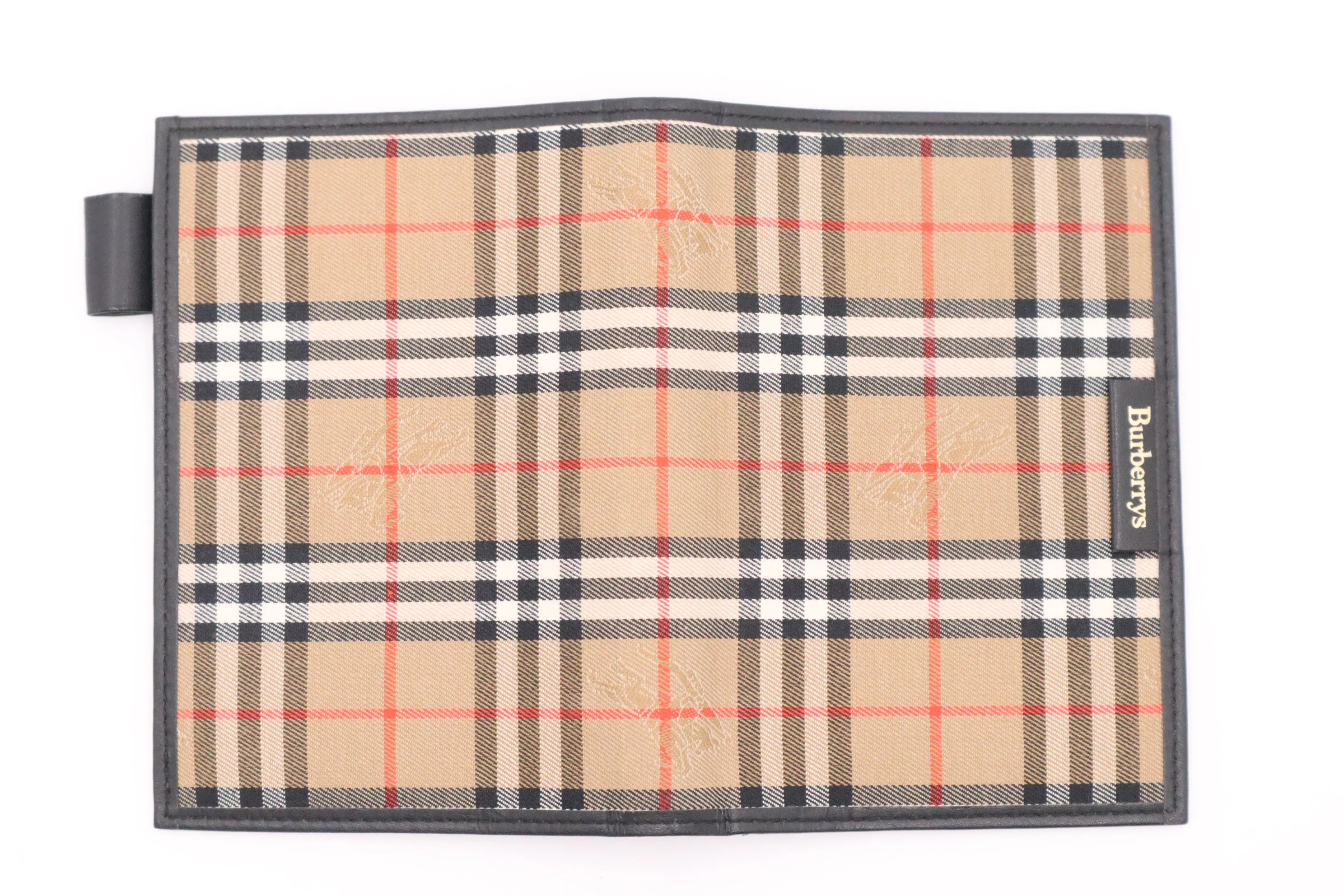 Burberry Agenda in Brown Check Canvas