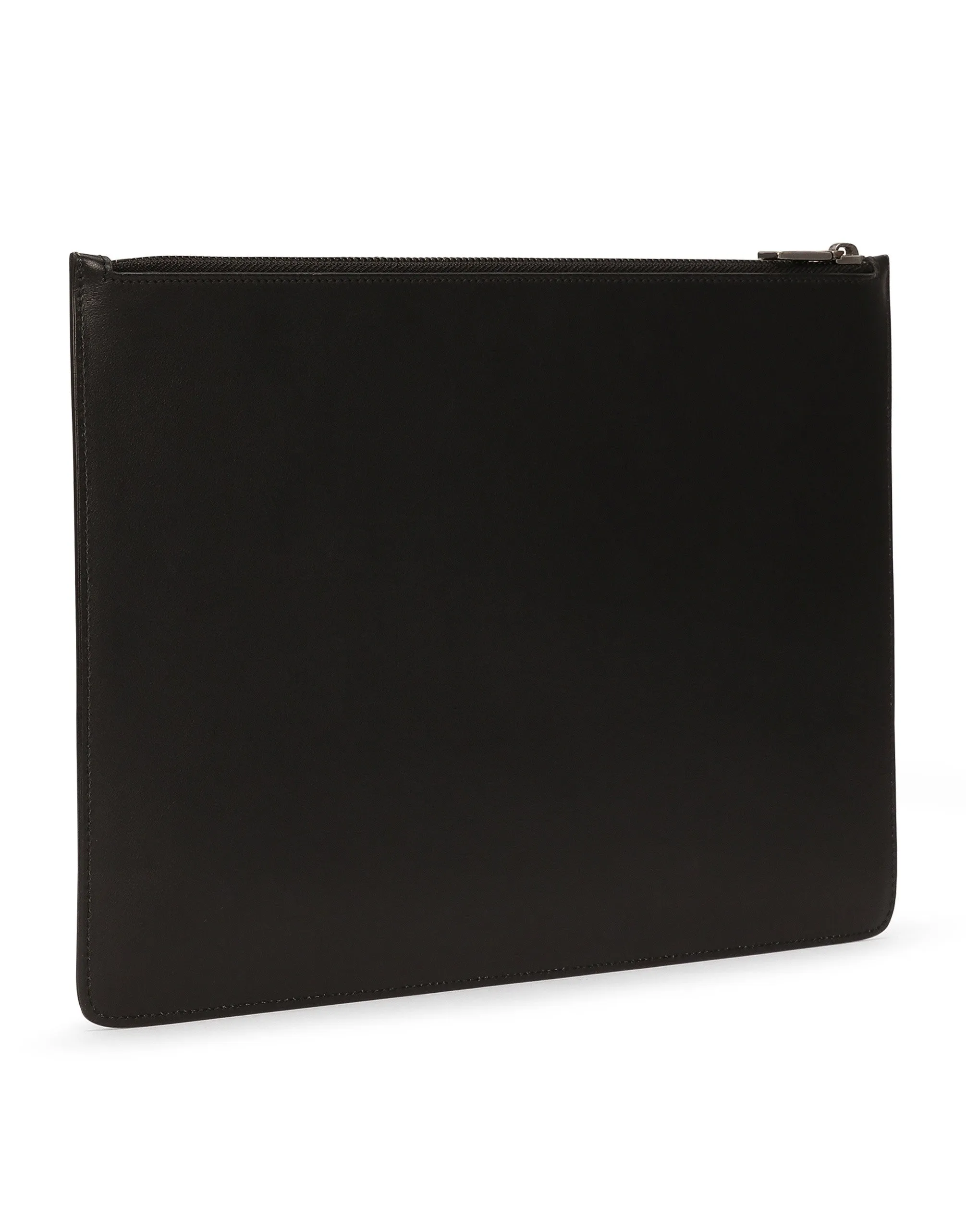 Calfskin document holder with printed logo