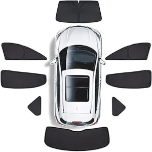 Car Side Window Sun Shades for Suzuki Vitra 2016-2025, UV Protection Sunshade Visor Front Rear Breathable Privacy Curtains Travel Accessories, G/8 Whole Vehicle