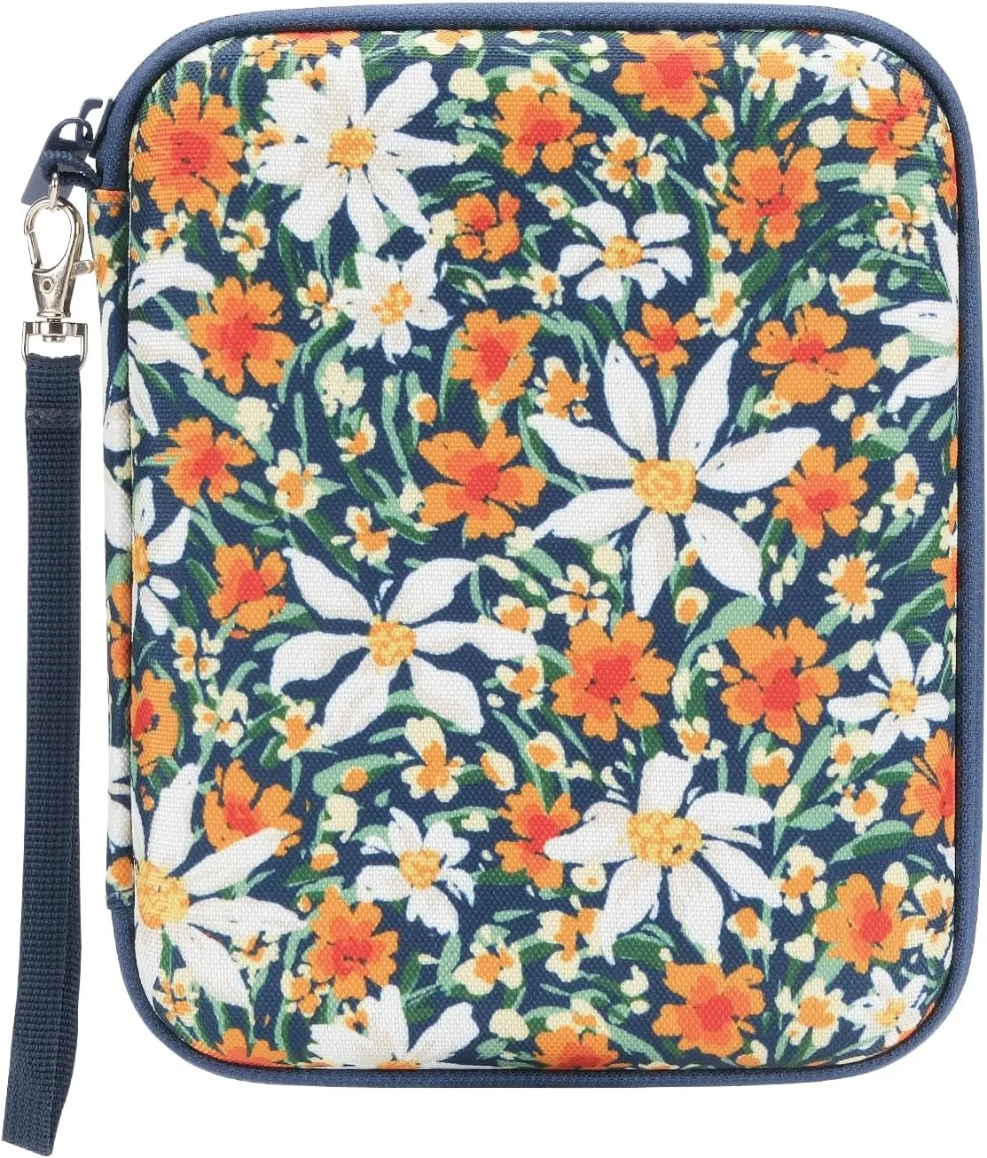 Card Case for Yoto cards, Soft Portable Folder with Zipper & 80 Pockets Player & Mini Audiobook Cards, Card Binder Holder with Sleeves for Travel (Bloom Surge)