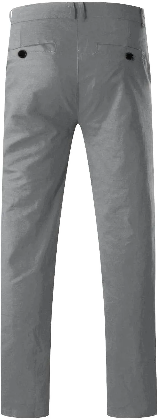Cargo Pants for Men Pants Solid Color Track Cuff Lace up Workout Pants with Pocket Athletic Loose Fit