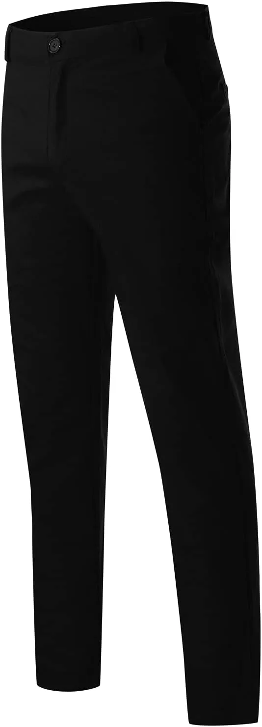 Cargo Pants for Men Pants Solid Color Track Cuff Lace up Workout Pants with Pocket Athletic Loose Fit