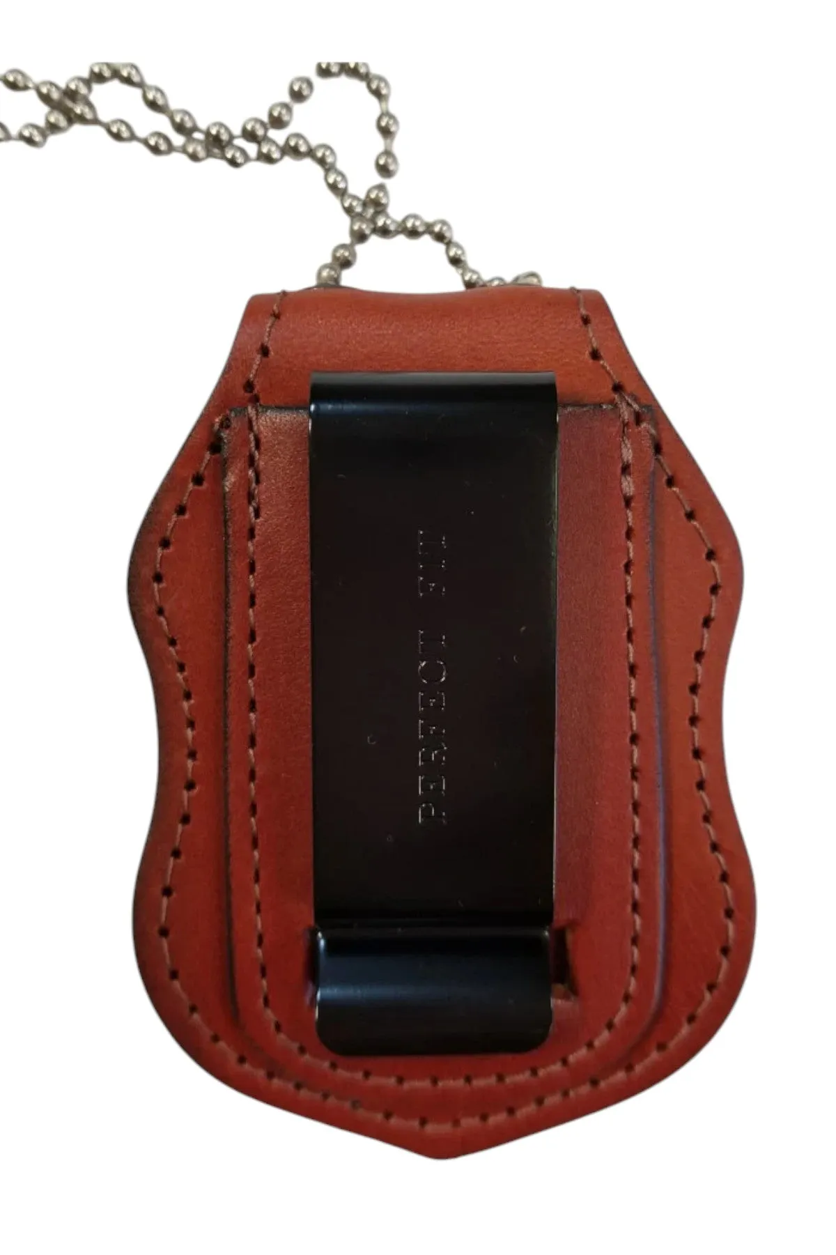 CBP BELT BADGE CLIP IN BROWN