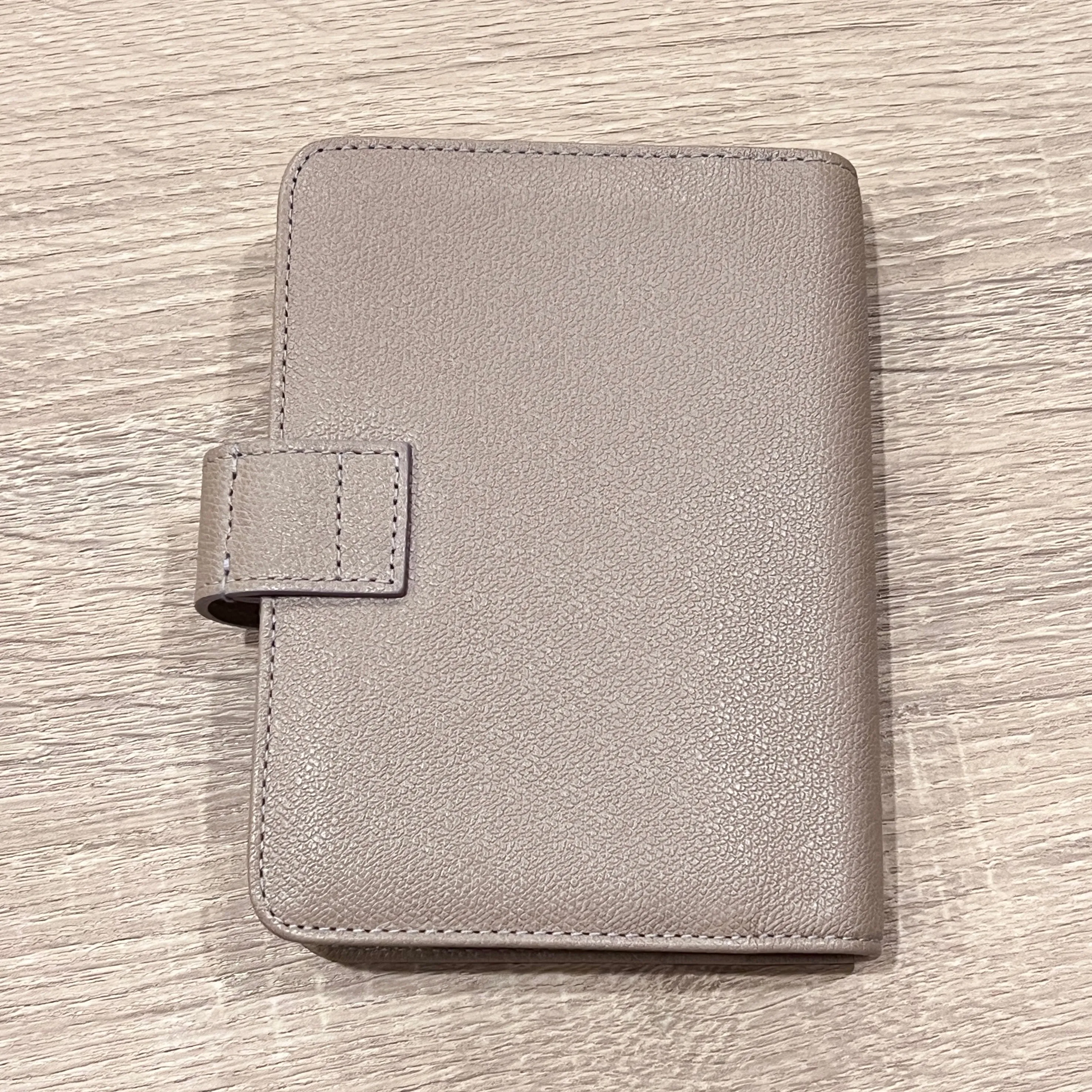 Chanel Enamel Logo Grey PM Agenda