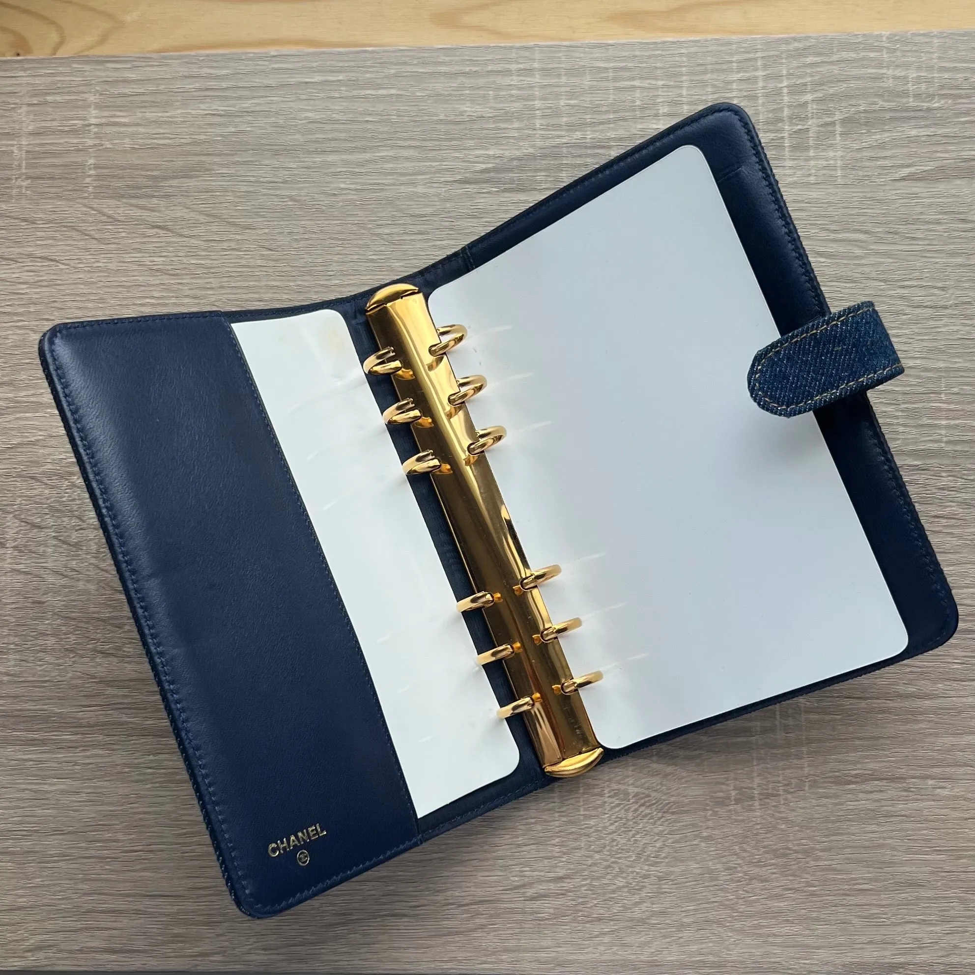 Chanel Timeless CC Denim MM Agenda
