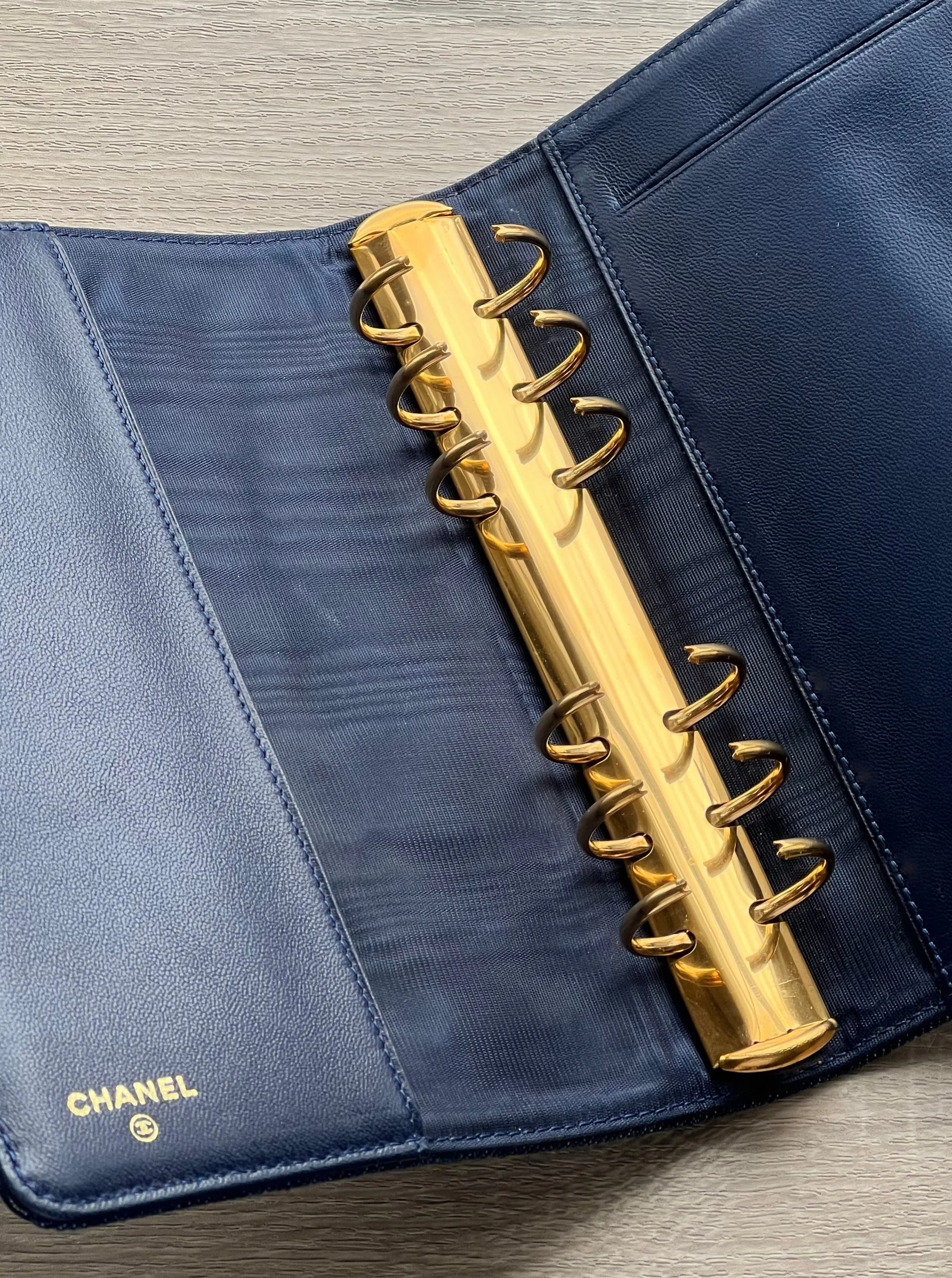 Chanel Timeless CC Denim MM Agenda