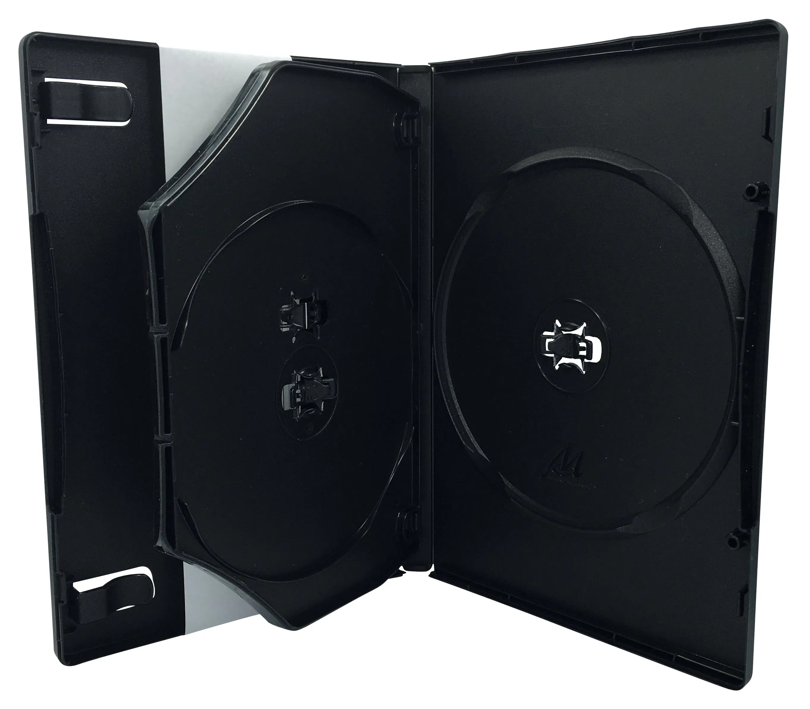 CheckOutStore Premium Multi Disc with Patented M-Lock Hub DVD Cases
