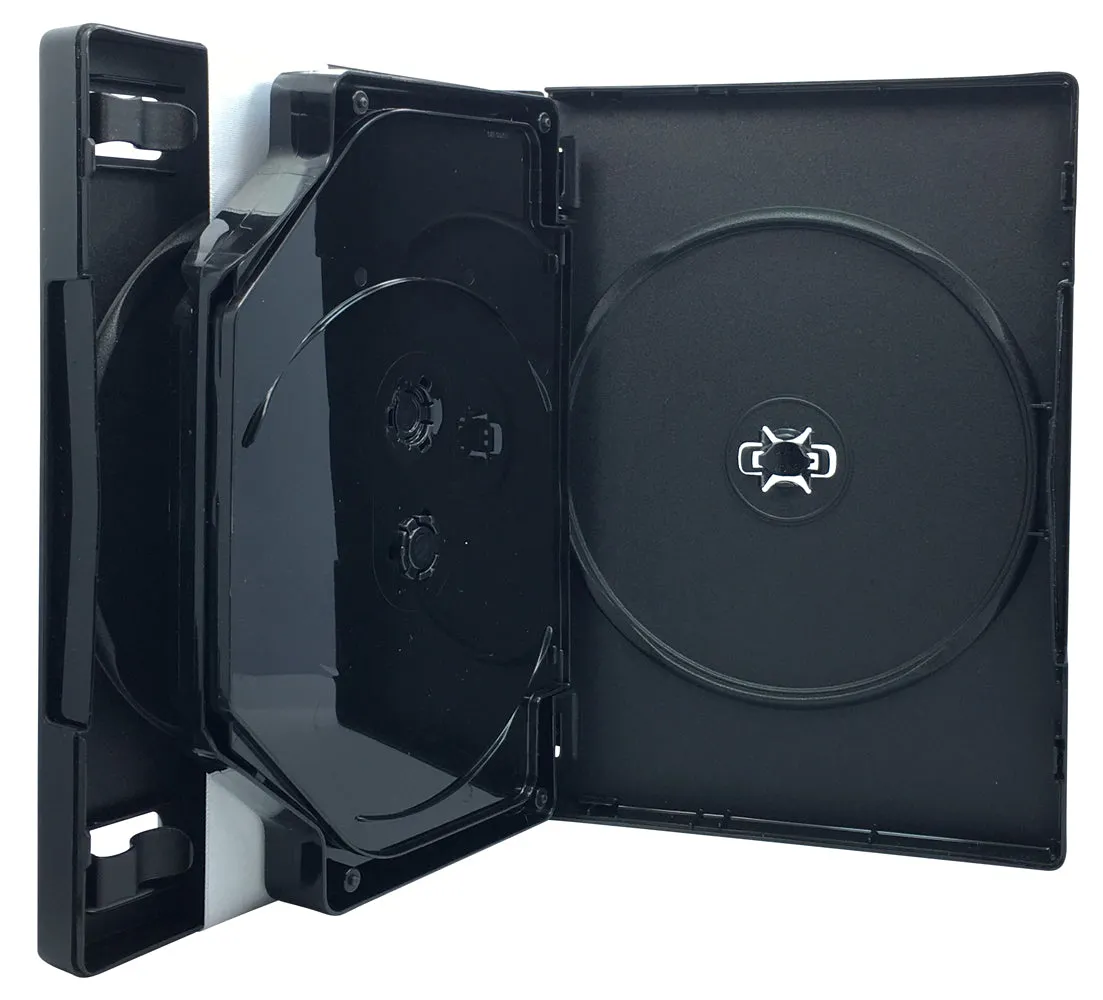 CheckOutStore Premium Multi Disc with Patented M-Lock Hub DVD Cases
