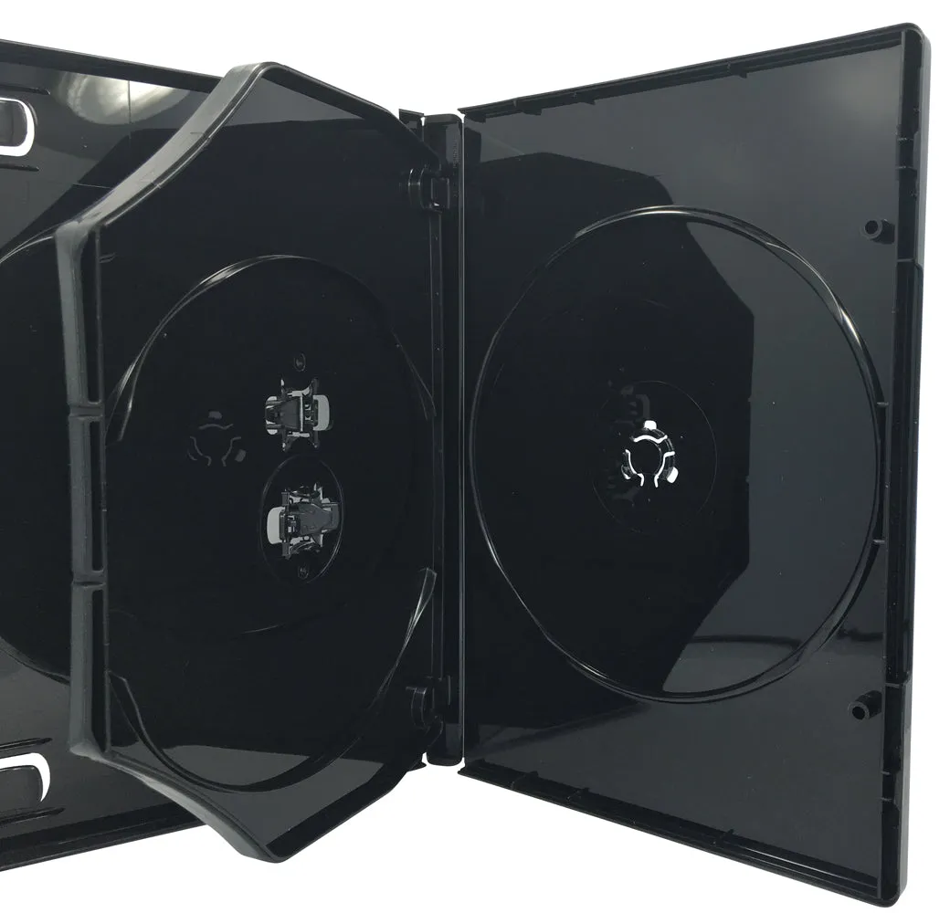 CheckOutStore Premium Multi Disc with Patented M-Lock Hub DVD Cases