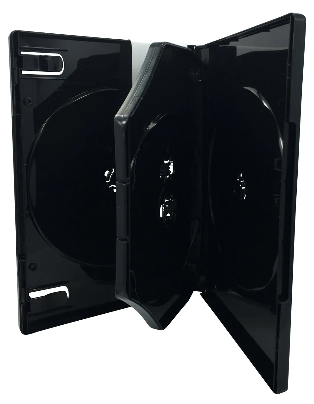CheckOutStore Premium Multi Disc with Patented M-Lock Hub DVD Cases