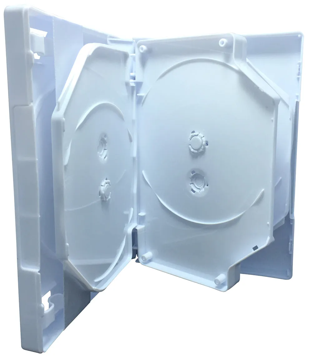 CheckOutStore Premium Multi Disc with Patented M-Lock Hub DVD Cases