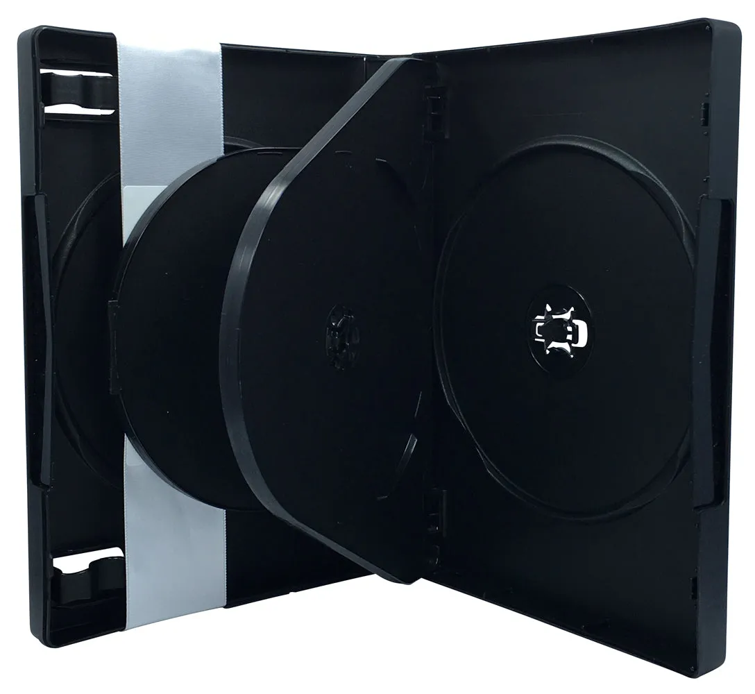 CheckOutStore Premium Multi Disc with Patented M-Lock Hub DVD Cases