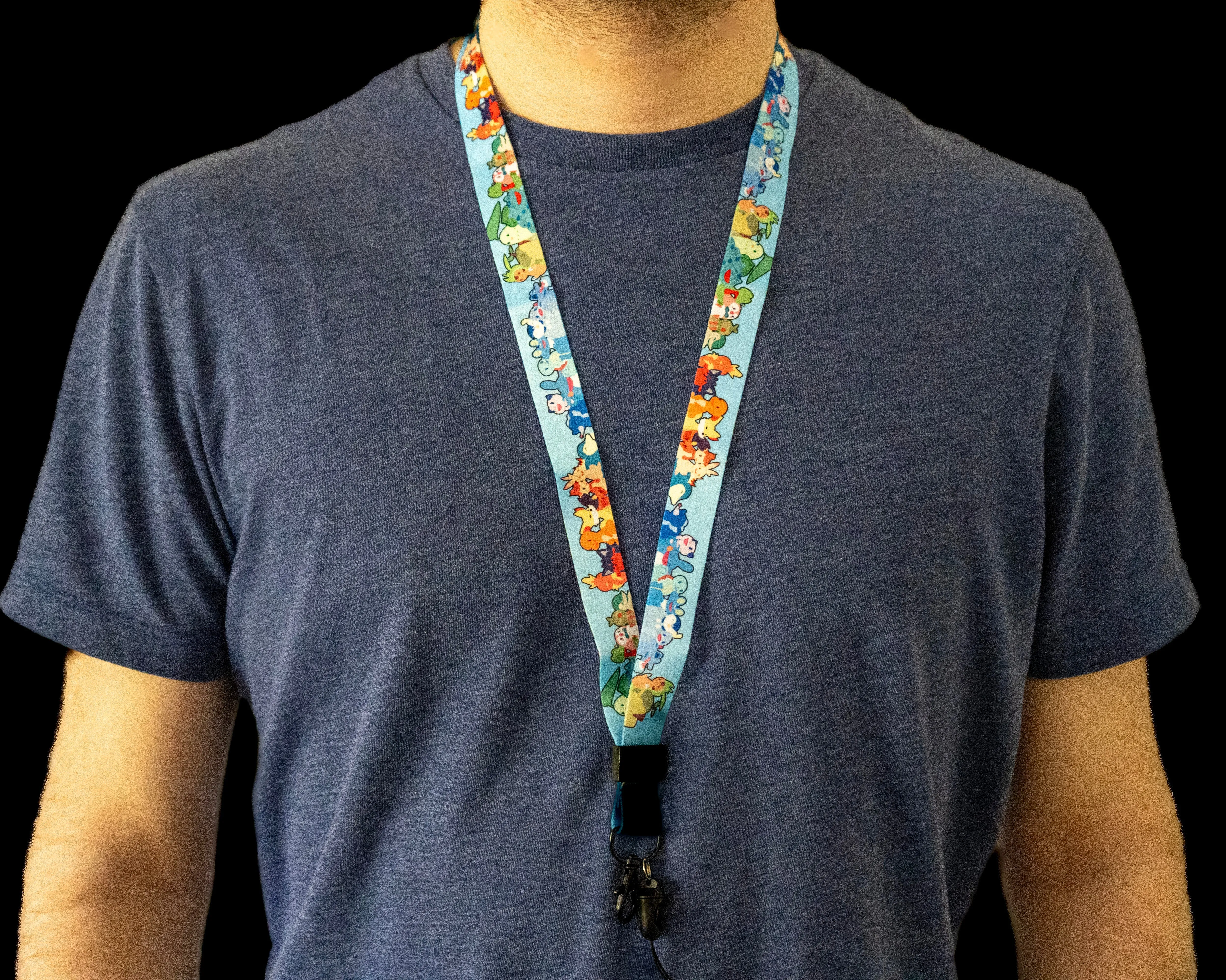 Chibi Pokemon Lanyard
