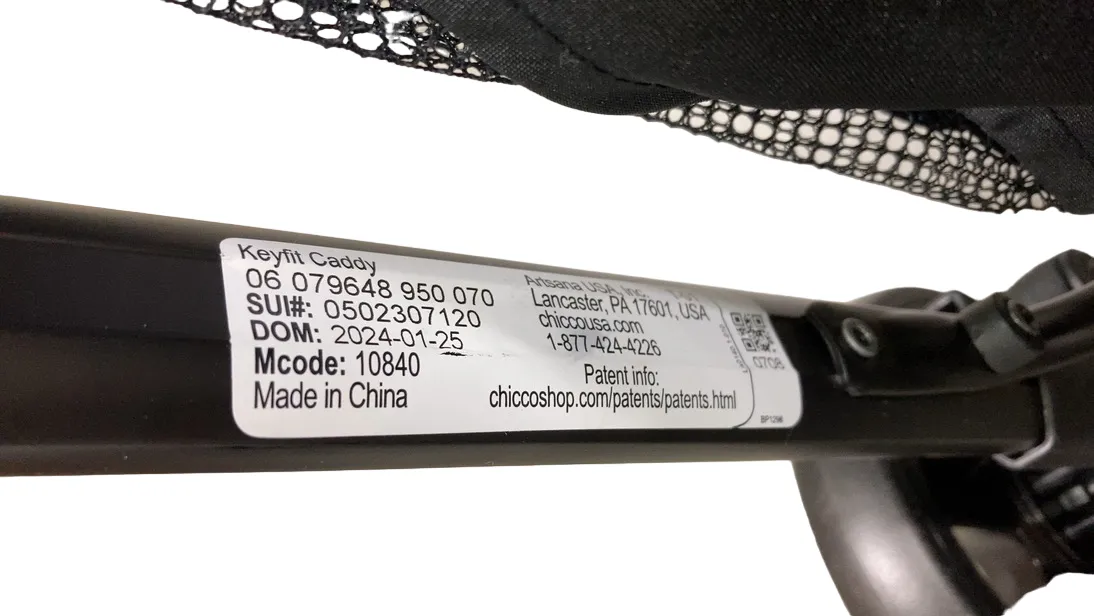 Chicco KeyFit Caddy Stroller Frame, 2024