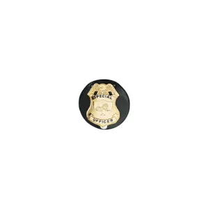 CLIP-ON BADGE HOLDER ROUND