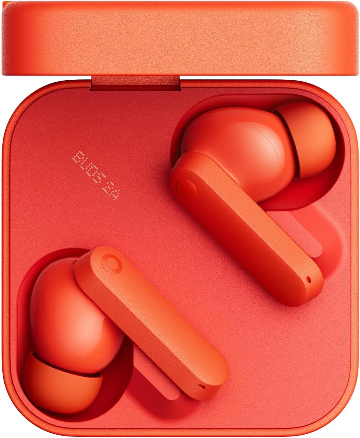 CMF Buds 2a Wireless Earbuds Active Noise Cancelling 42dB Hybrid ANC Bluetooth Headphones, 12.4mm Dynamic Driver for Big Bass, 4 Mics Clear Calls, Sport Ear Buds for iPhone, Android, Orange