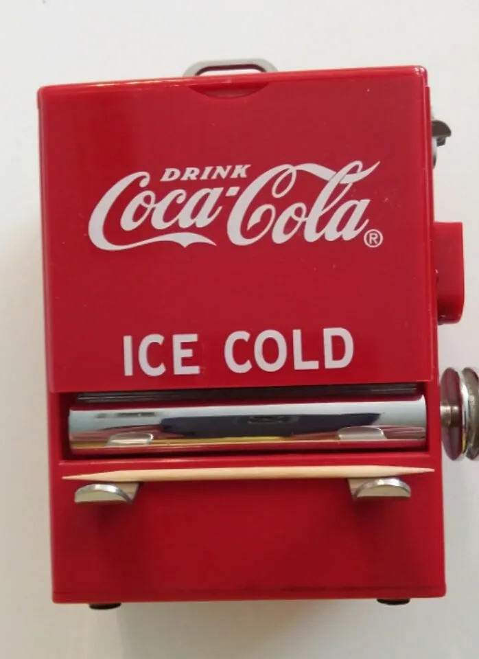 Coca Cola Toothpick Holder Dispenser