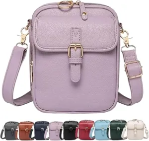 Collaboraten- Crossbody Leather Bag, Crossbody Leather Bag for women, Vintage Anti-Theft