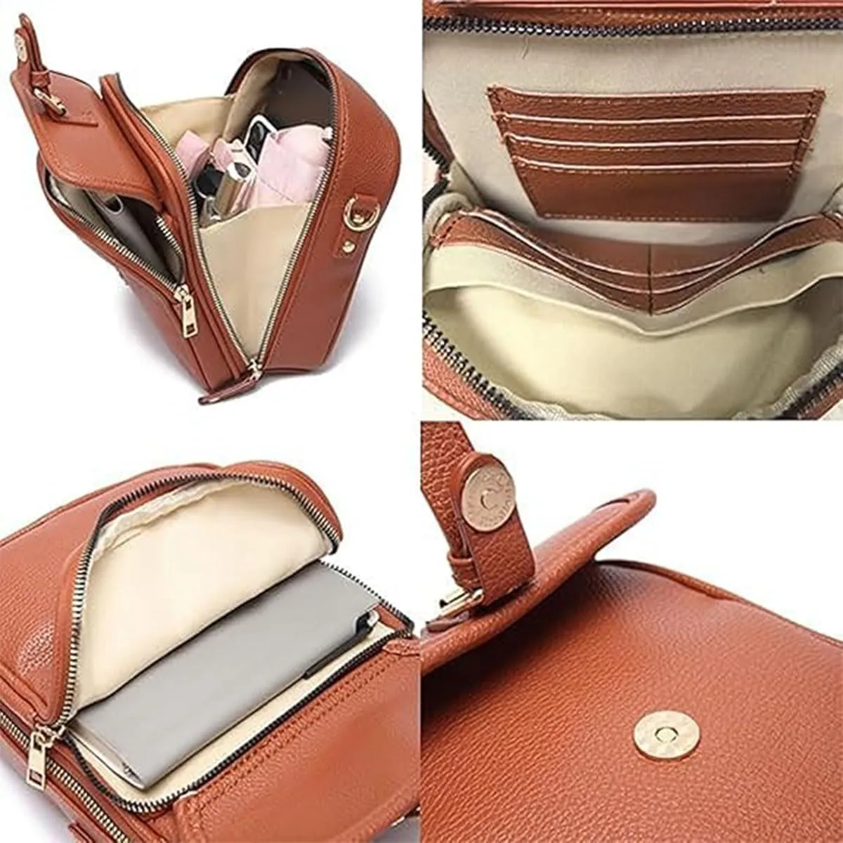 Collaboraten1 Crossbody Leather Bag, Urvashi Crossbody Leather Bag, Collaborateam Crossbody Bag, Tojoyride Crossbody Bags