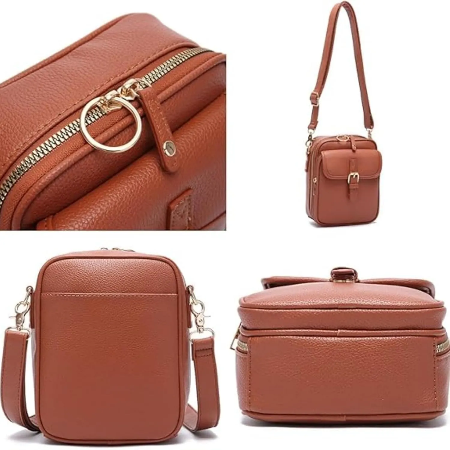 Collaboraten1 Crossbody Leather Bag, Urvashis Crossbody Leather Bag, Collaborateam Cross Body Bags