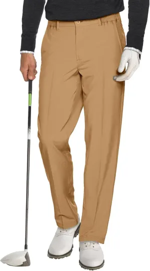 Comdecevis Men's Slim Fit Dress Pants Stretch Casual Business Suit Pants Expandable Waist Golf Pants