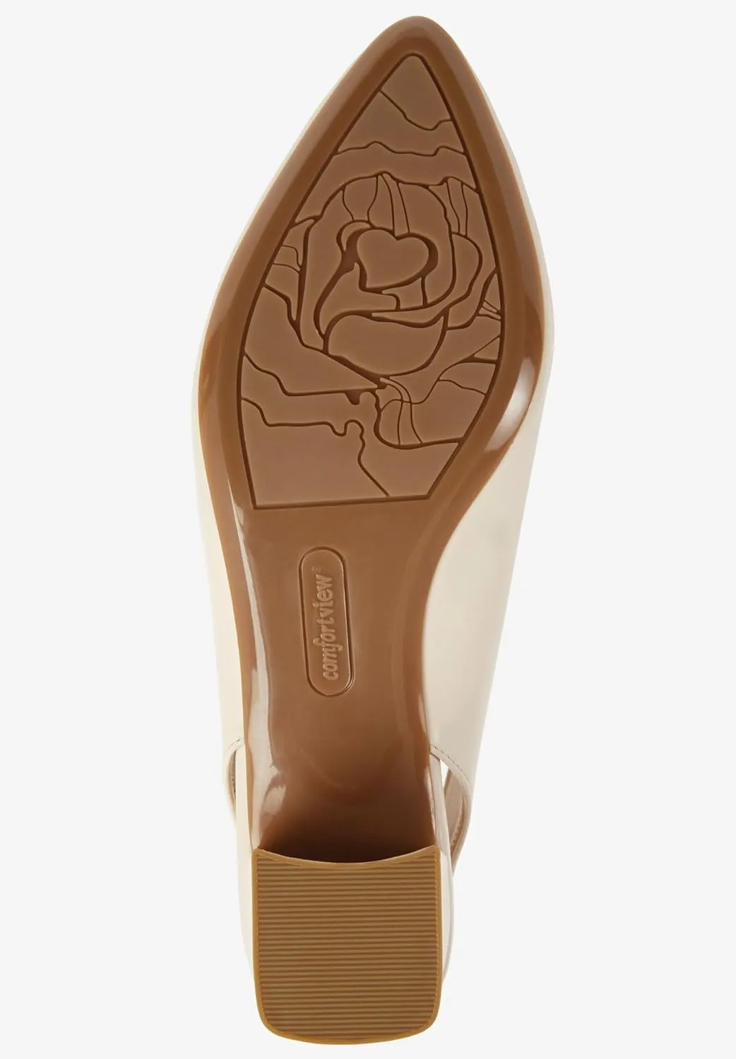 Comfortview Women's Wide Width The MEA Slingback