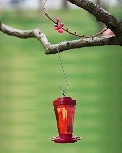 Comometal Strong Rust Resistant Bird Feeder Hooks Plant Hanger Tree Branch Hook
