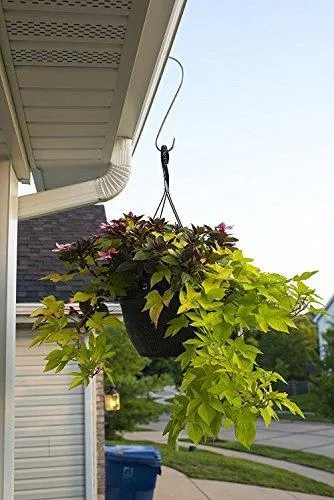 Comometal Strong Rust Resistant Bird Feeder Hooks Plant Hanger Tree Branch Hook