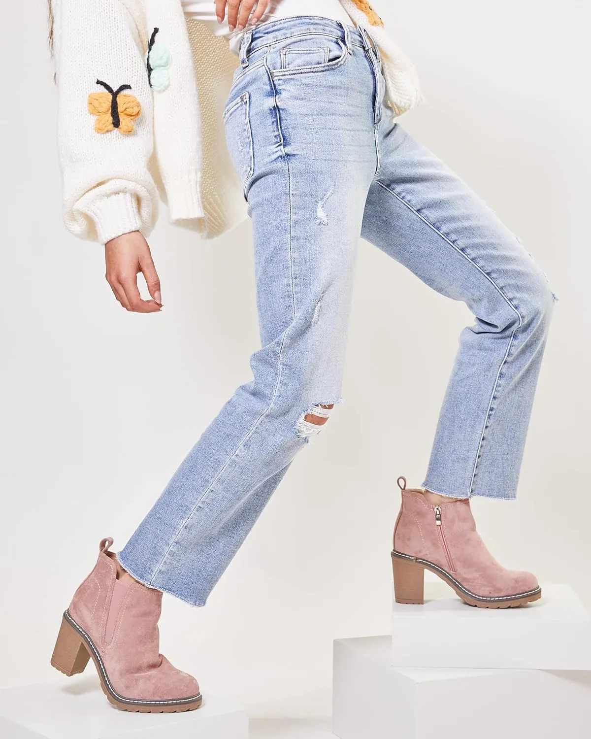 Corkys Footwear Hey Girl Womens Bite Me Bootie - Featuring a 3-Inch Heel, A Full Side Zip, Elastic Gore In The Upper From A Customizable Fit, and Cushioned Insoles