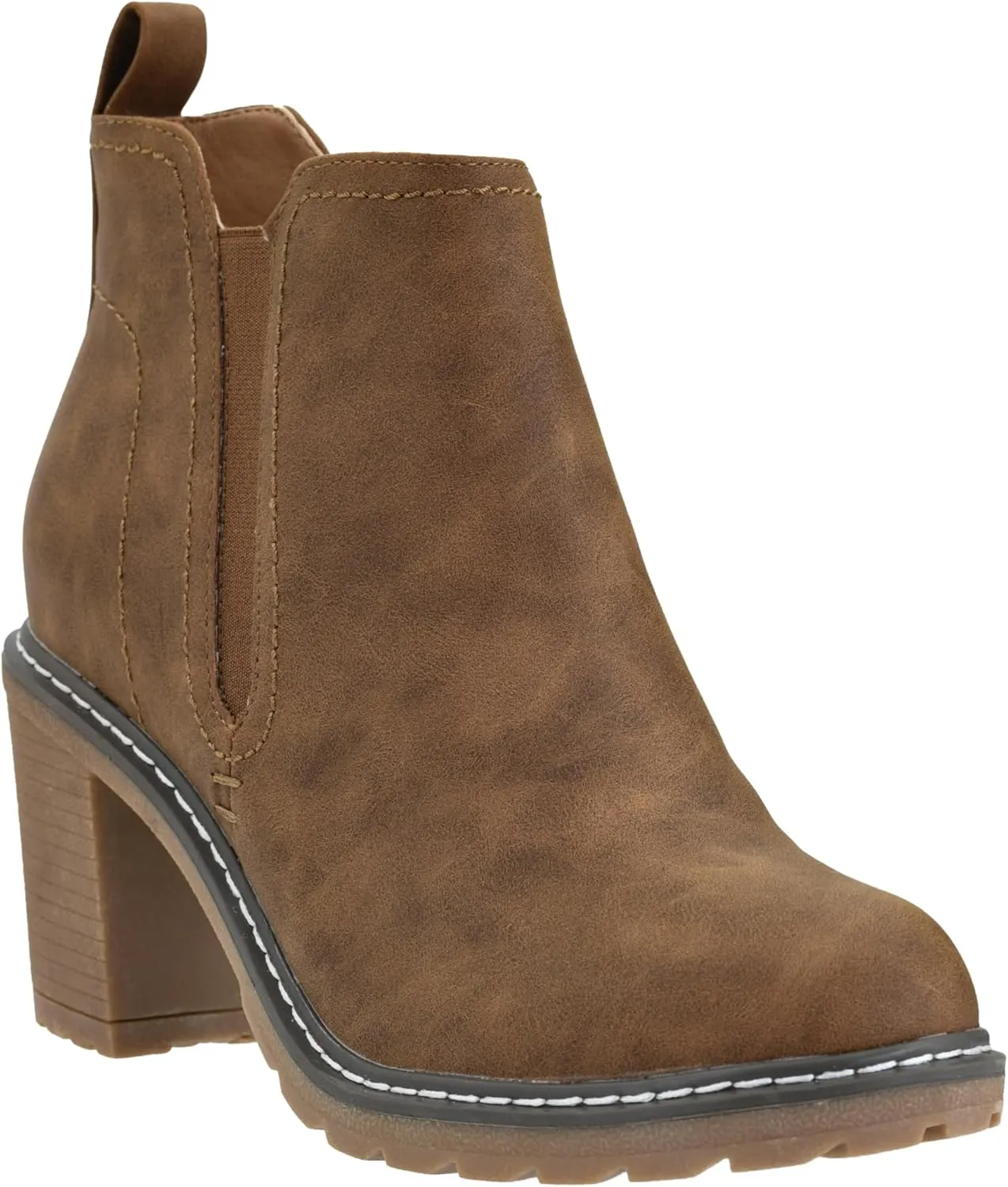 Corkys Footwear Hey Girl Womens Bite Me Bootie - Featuring a 3-Inch Heel, A Full Side Zip, Elastic Gore In The Upper From A Customizable Fit, and Cushioned Insoles