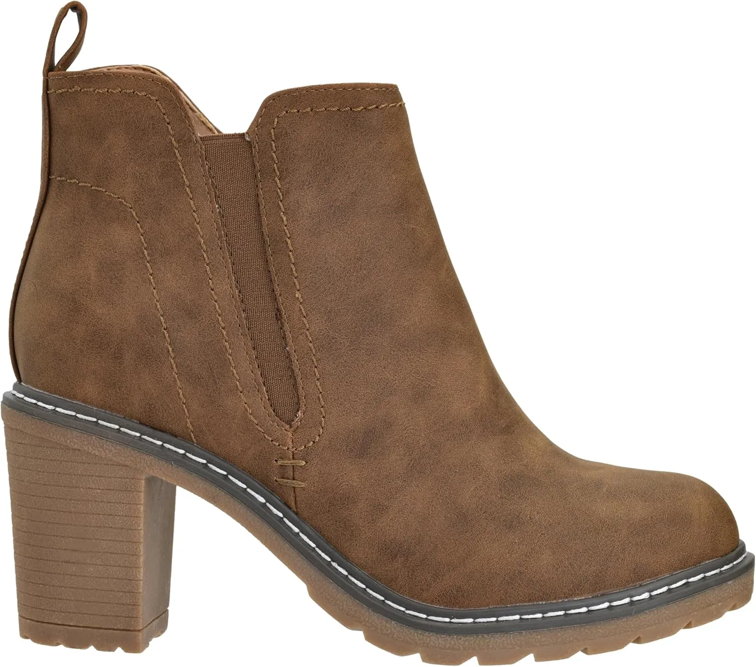 Corkys Footwear Hey Girl Womens Bite Me Bootie - Featuring a 3-Inch Heel, A Full Side Zip, Elastic Gore In The Upper From A Customizable Fit, and Cushioned Insoles