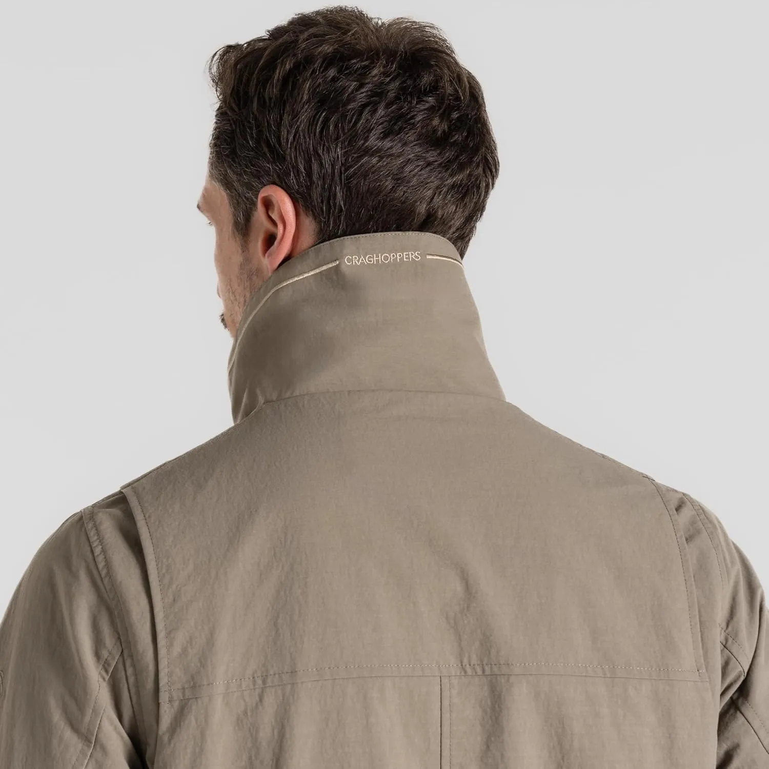 Craghoppers Mens Insect Shield Adventure Jacket IV for Travel and Outdoor Adventure
