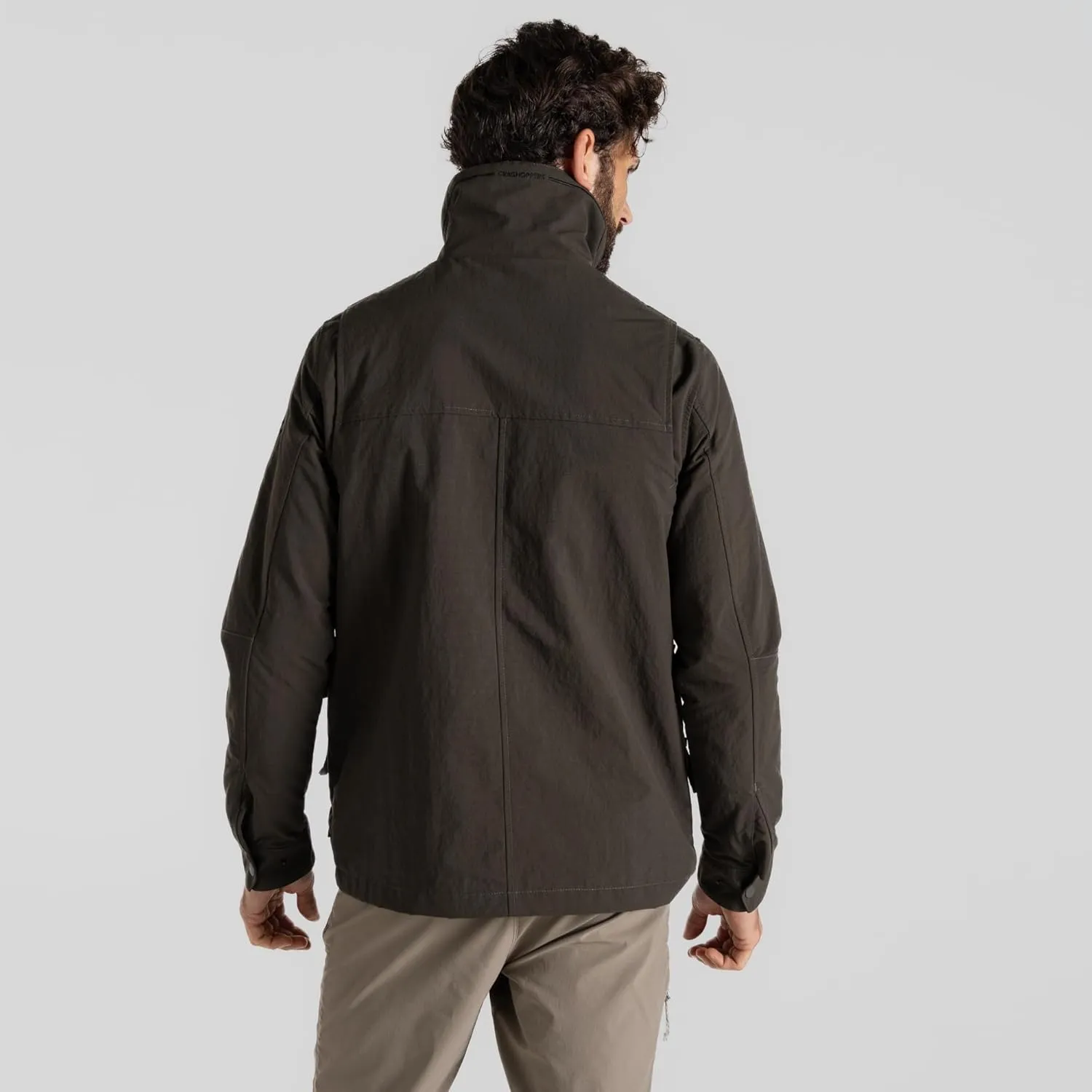 Craghoppers Mens Insect Shield Adventure Jacket IV for Travel and Outdoor Adventure