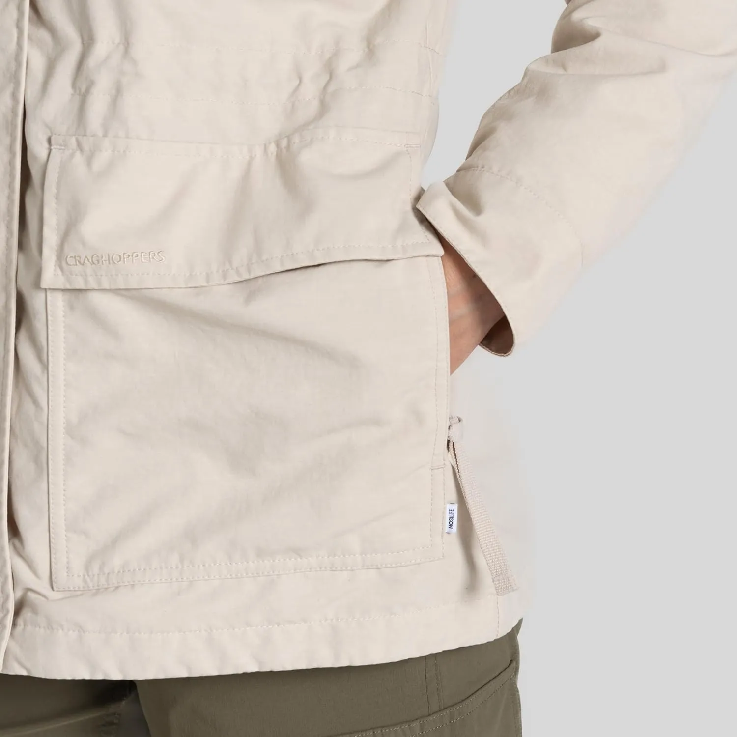 Craghoppers Womens Insect Shield Adventure Jacket II | Insect Protection for Travel, Hiking and Outdoors