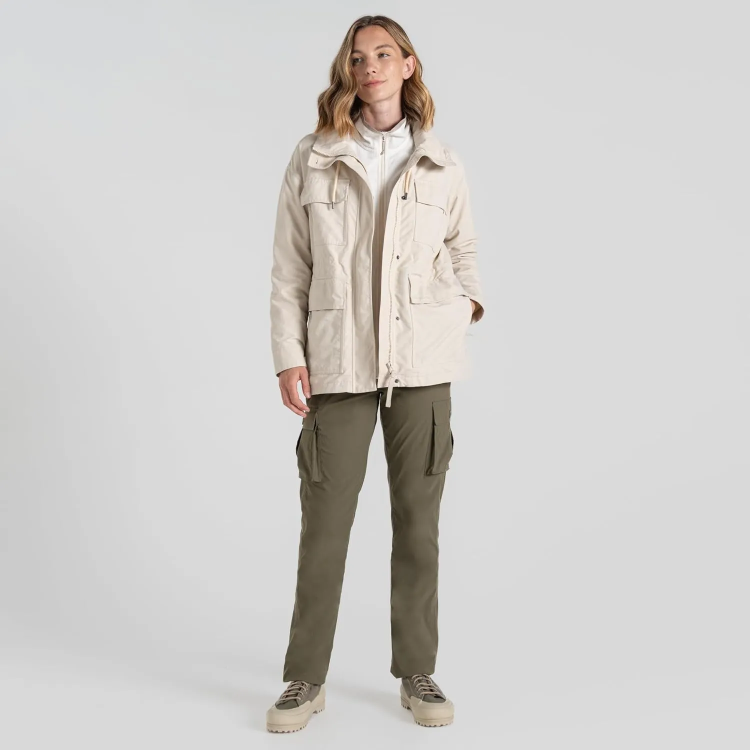 Craghoppers Womens Insect Shield Adventure Jacket II | Insect Protection for Travel, Hiking and Outdoors