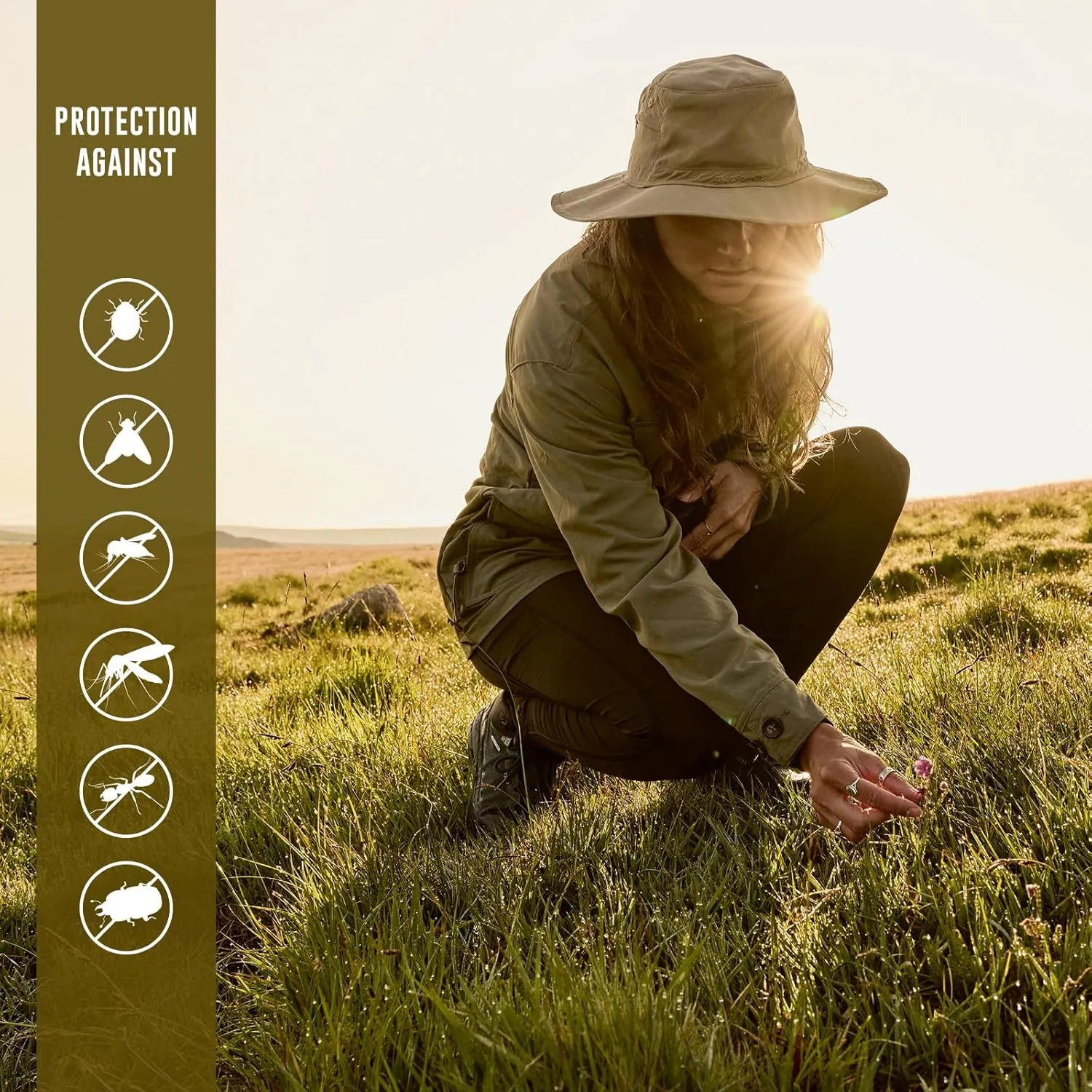 Craghoppers Womens Insect Shield Pro Pant III | Bug Protection for Travel, Hiking and Outdoors