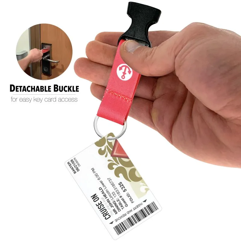 Cruise Lanyards with ID Holder, Retractable Badge & Waterproof Card Holders (Pink Anchor)
