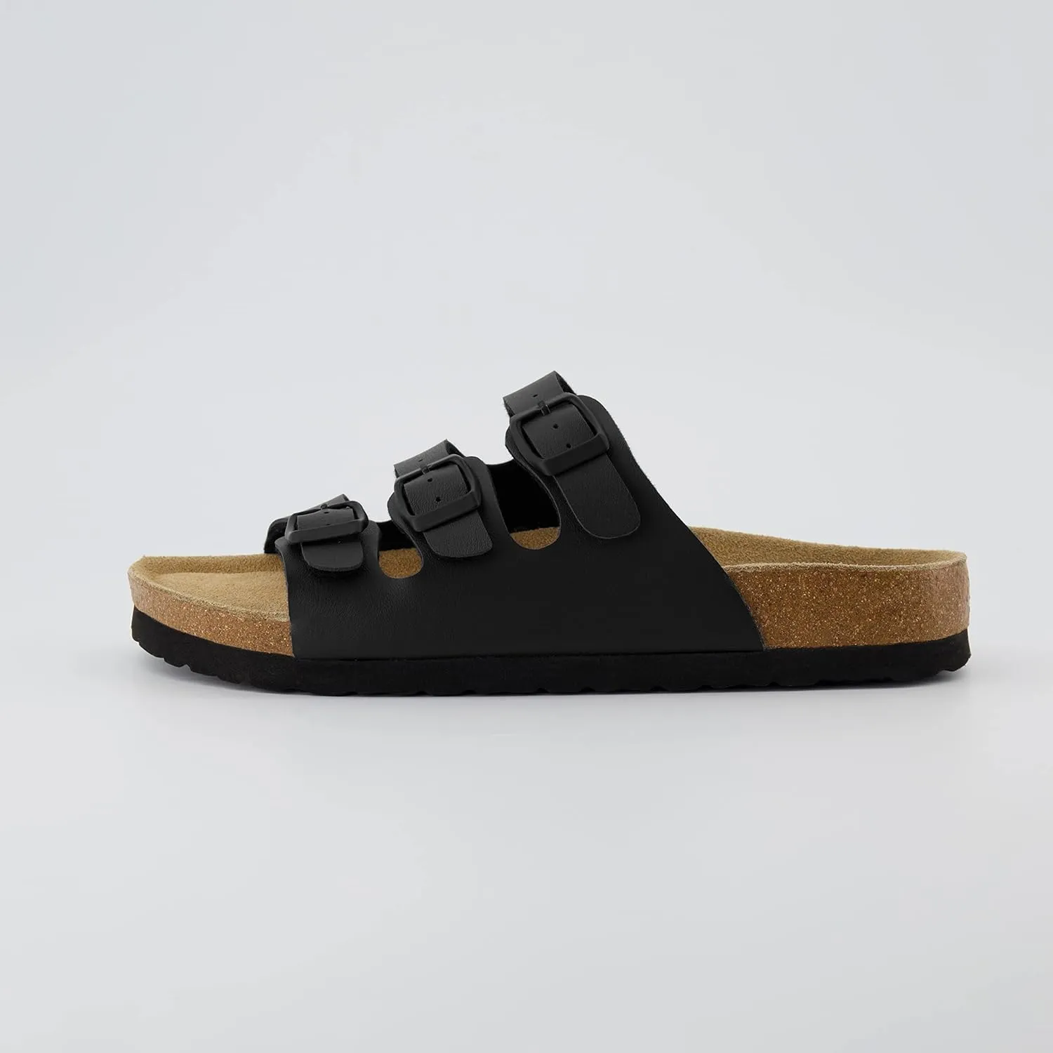 CUSHIONAIRE Women's Lela Cork footbed Sandal with  Comfort