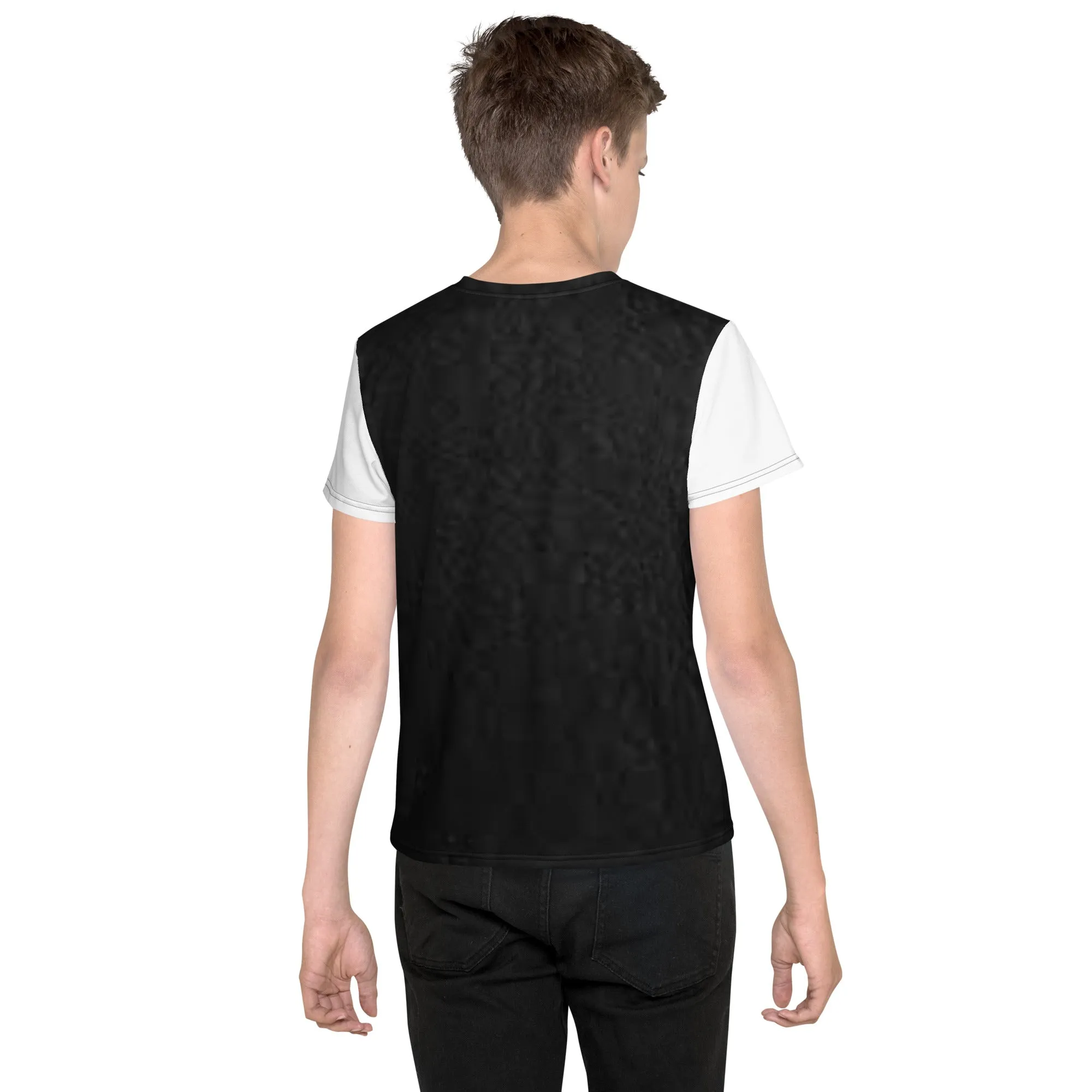 Custom A4 Youth Sprint Color Block V-Neck Soccer Tee