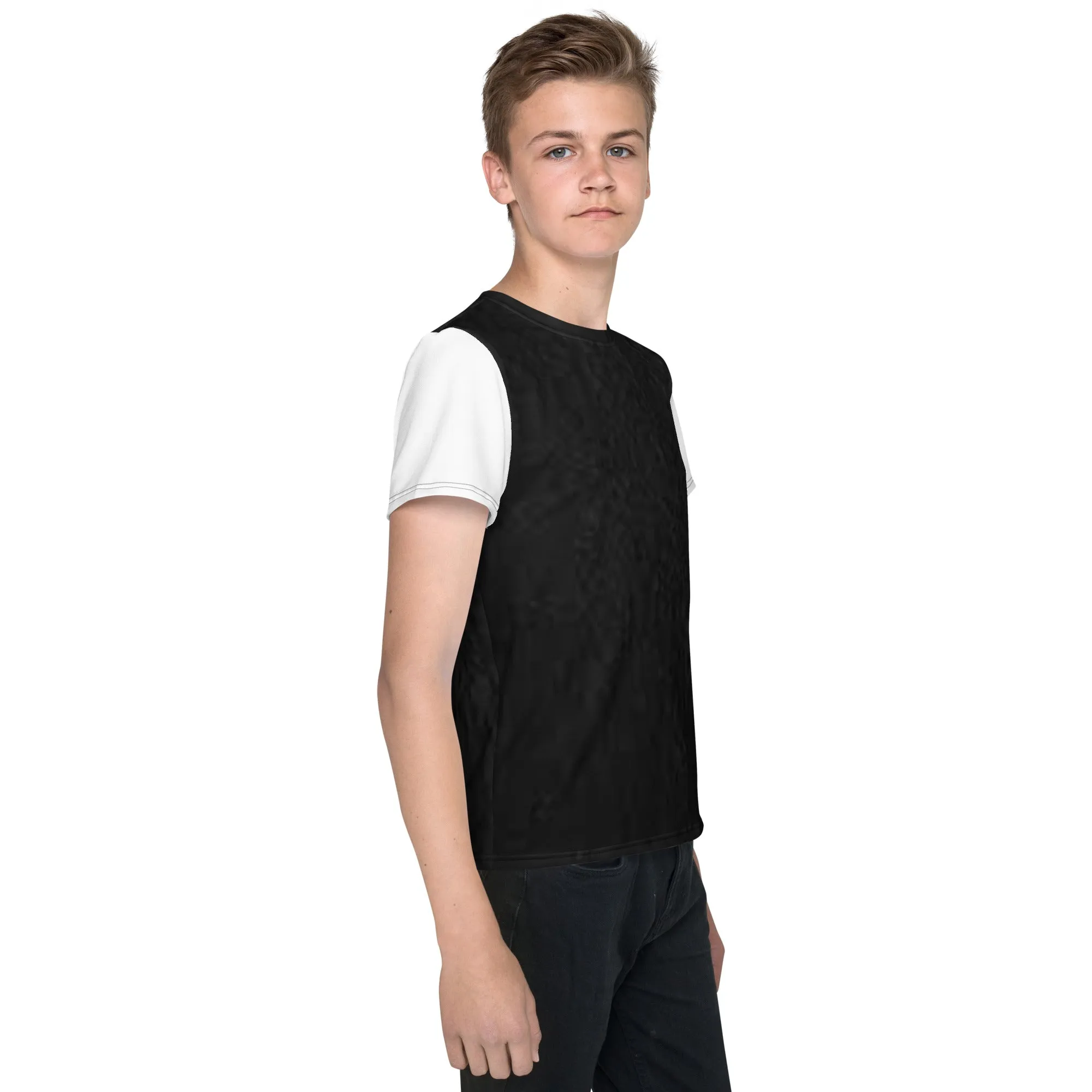 Custom A4 Youth Sprint Color Block V-Neck Soccer Tee