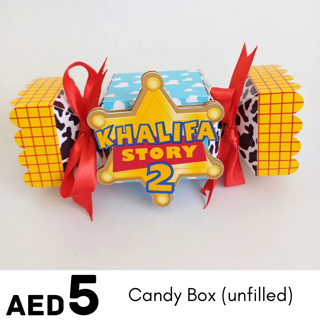 Customizable Candy-Shaped Box