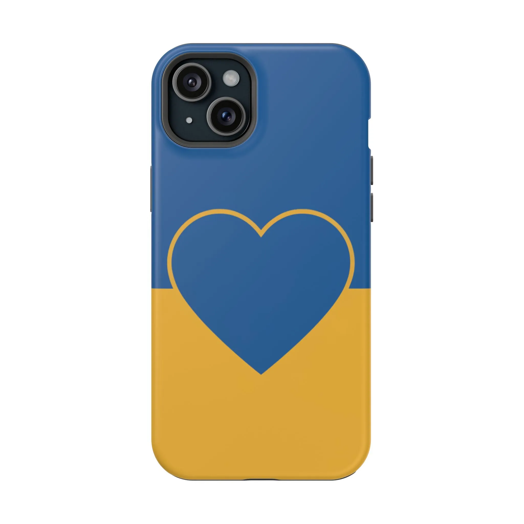 Customizable Heart Magnet Phone Case - Cute Gift, Phone Accessories, Magnetic Tough Cases, Unique Design, Stylish Protection
