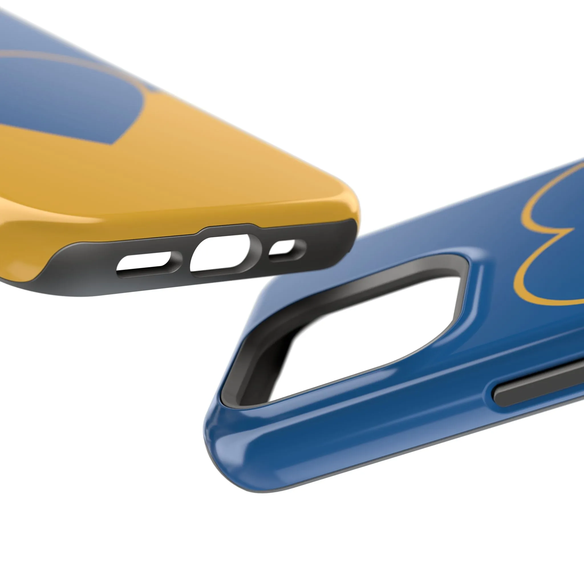 Customizable Heart Magnet Phone Case - Cute Gift, Phone Accessories, Magnetic Tough Cases, Unique Design, Stylish Protection