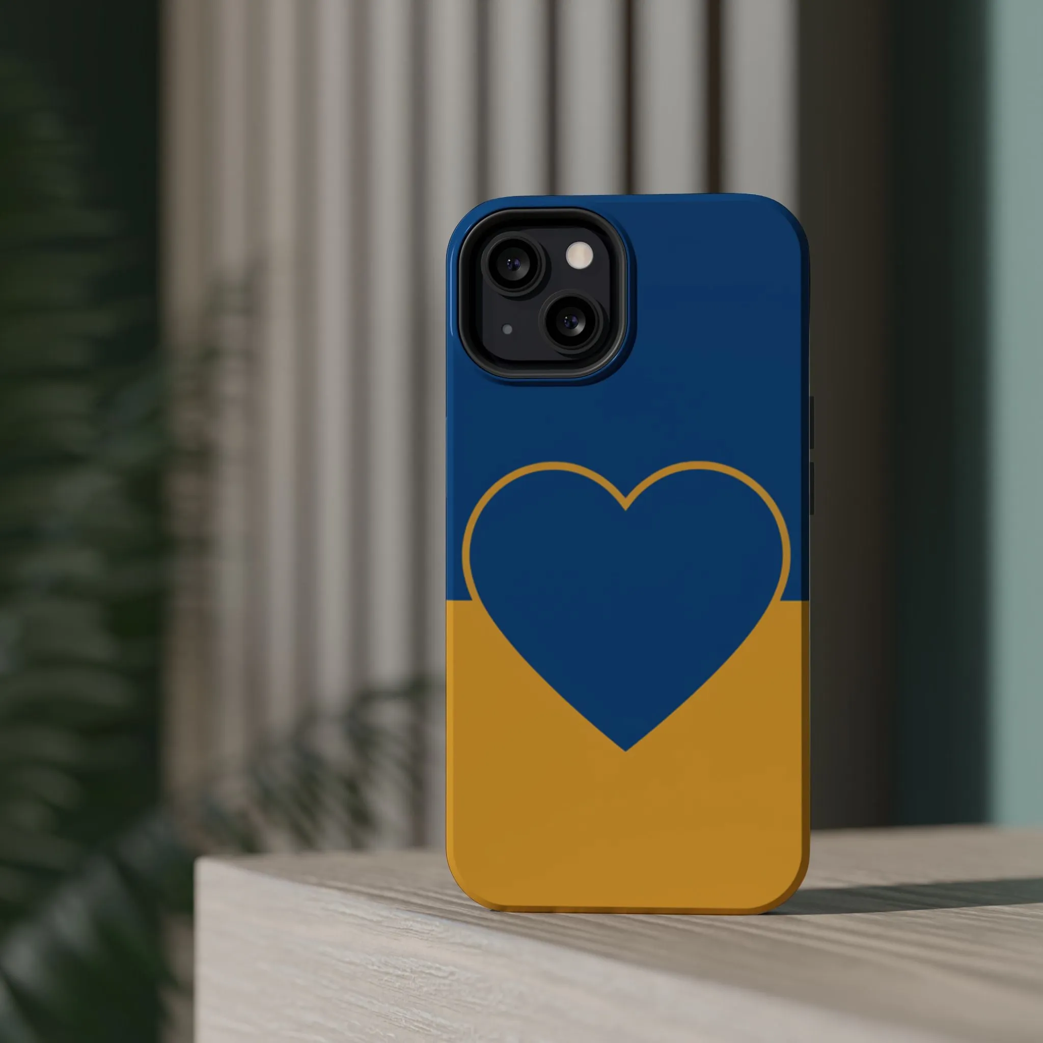 Customizable Heart Magnet Phone Case - Cute Gift, Phone Accessories, Magnetic Tough Cases, Unique Design, Stylish Protection