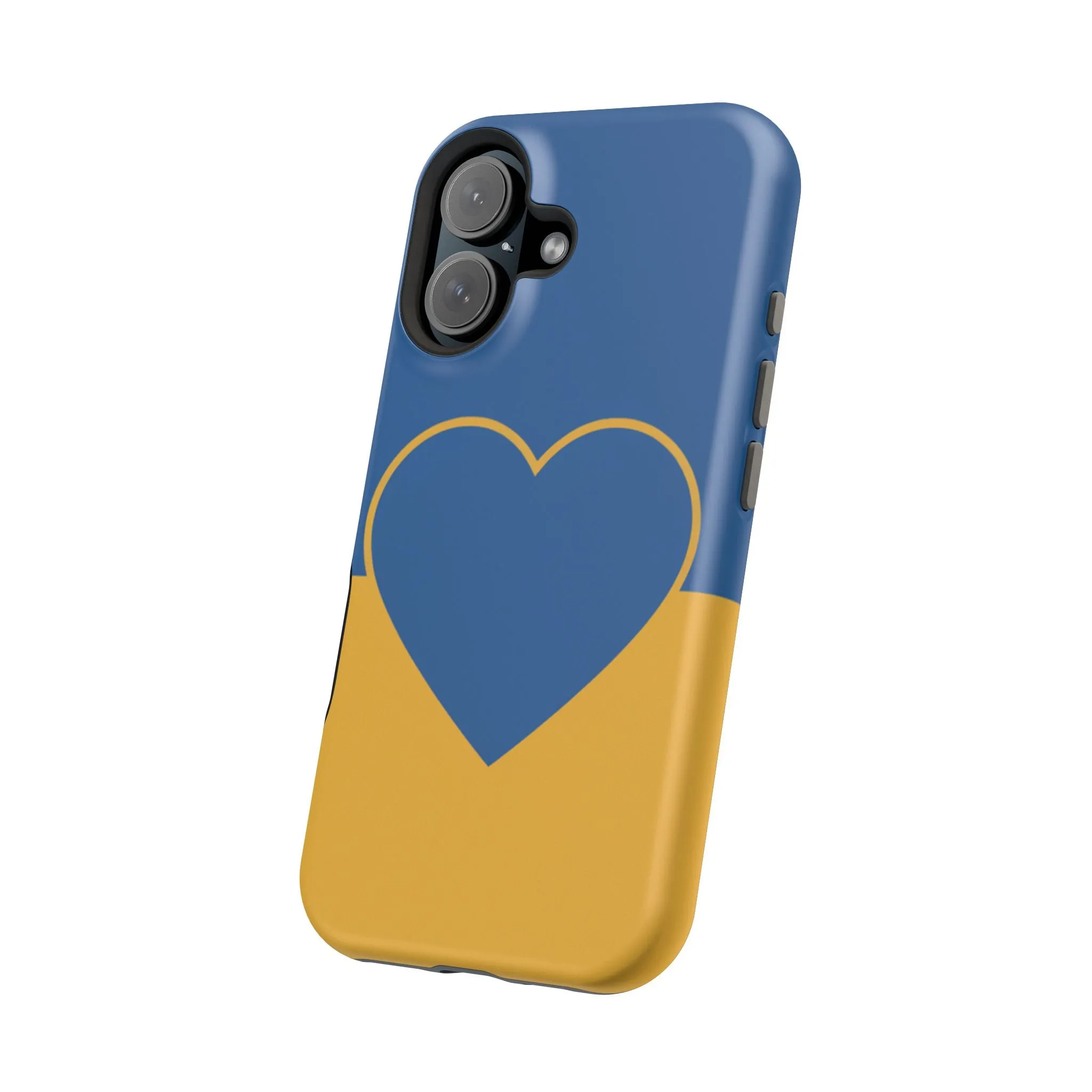 Customizable Heart Magnet Phone Case - Cute Gift, Phone Accessories, Magnetic Tough Cases, Unique Design, Stylish Protection