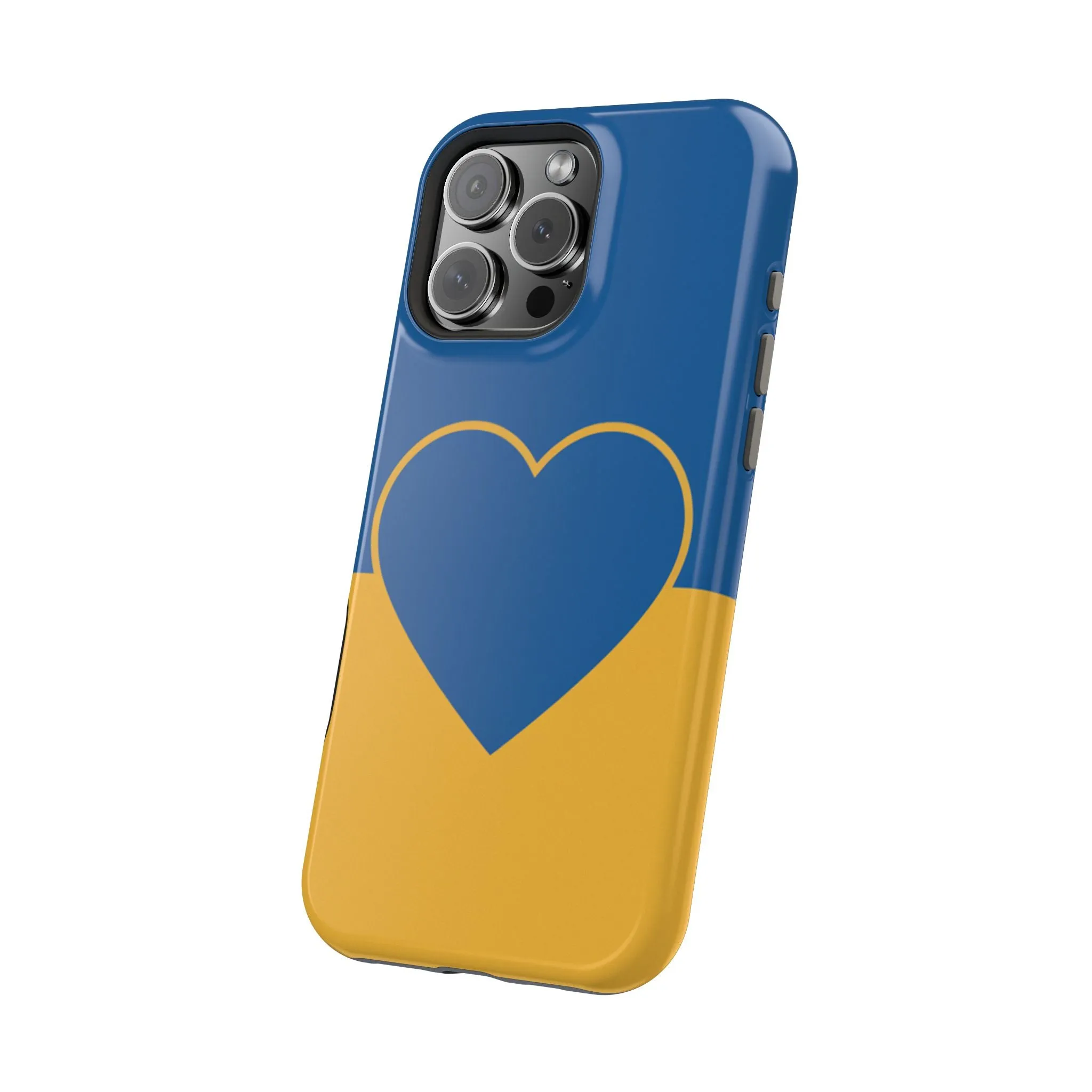 Customizable Heart Magnet Phone Case - Cute Gift, Phone Accessories, Magnetic Tough Cases, Unique Design, Stylish Protection