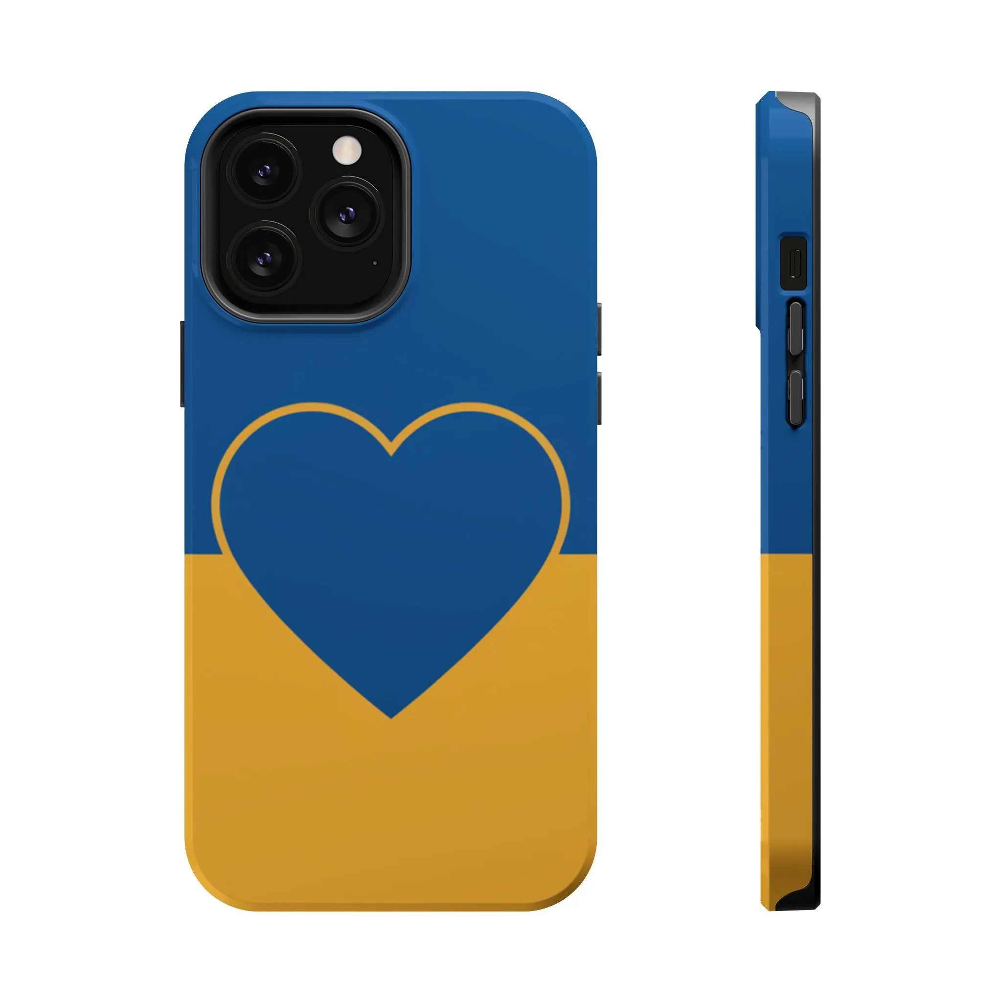 Customizable Heart Magnet Phone Case - Cute Gift, Phone Accessories, Magnetic Tough Cases, Unique Design, Stylish Protection