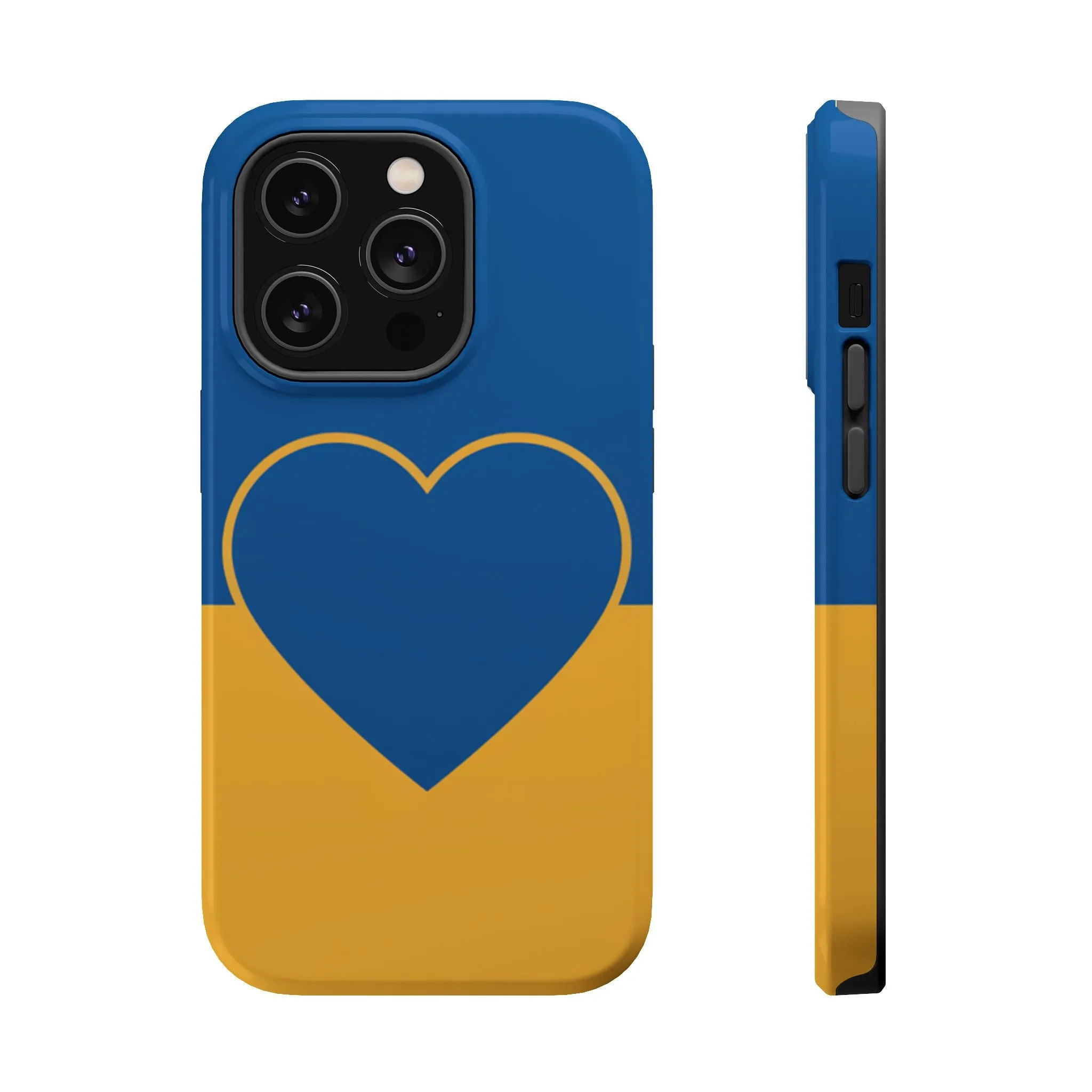 Customizable Heart Magnet Phone Case - Cute Gift, Phone Accessories, Magnetic Tough Cases, Unique Design, Stylish Protection