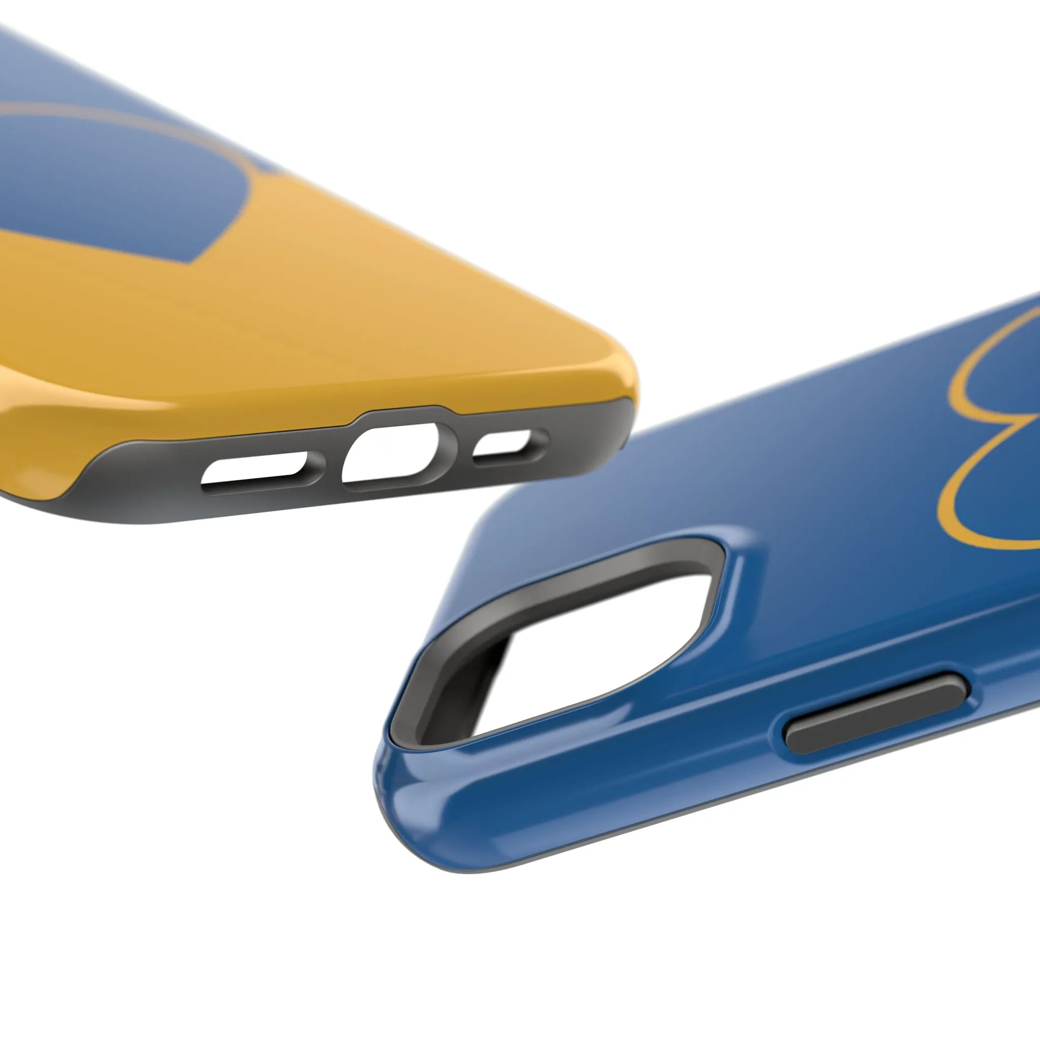 Customizable Heart Magnet Phone Case - Cute Gift, Phone Accessories, Magnetic Tough Cases, Unique Design, Stylish Protection