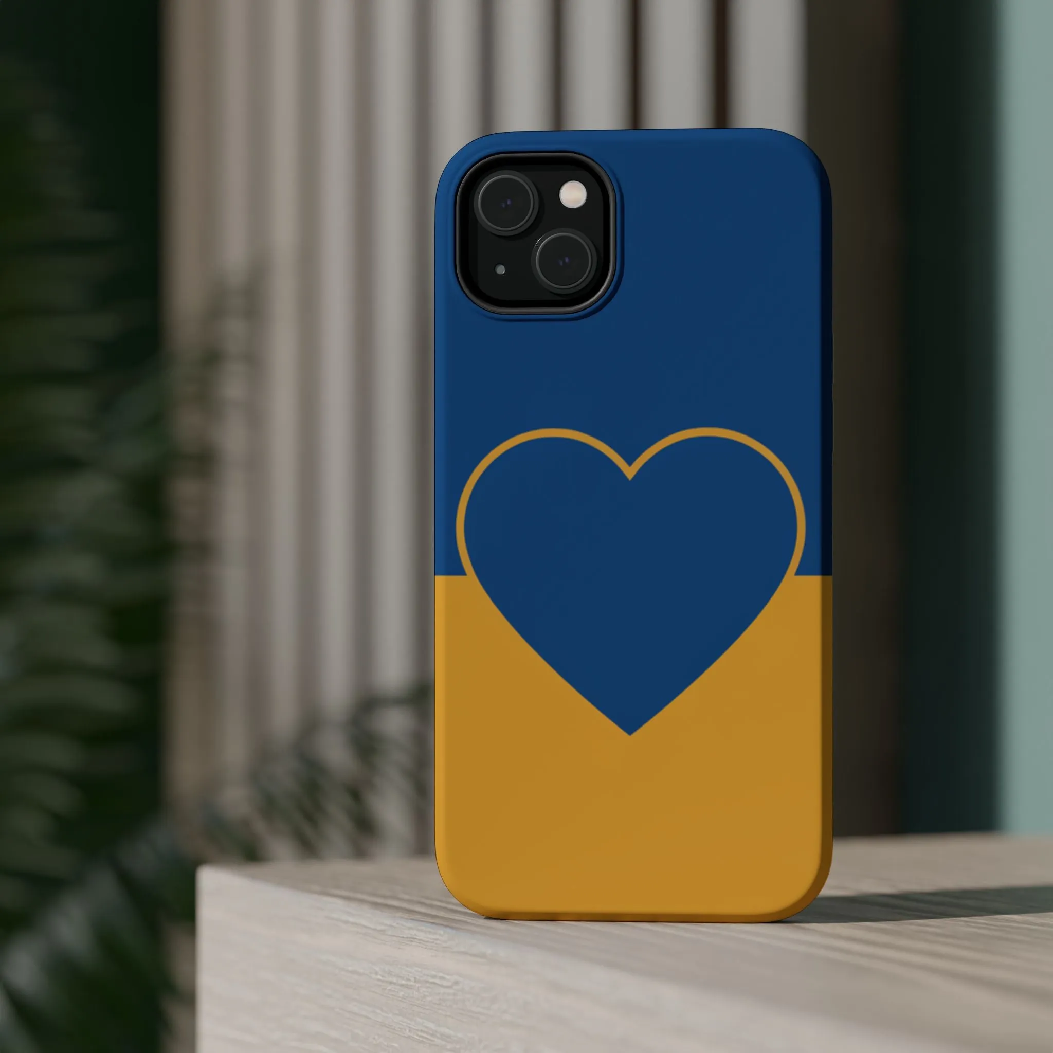 Customizable Heart Magnet Phone Case - Cute Gift, Phone Accessories, Magnetic Tough Cases, Unique Design, Stylish Protection